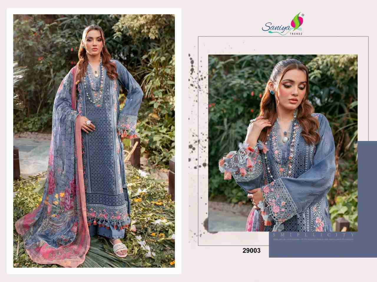 Adan Libas Chikankari Collection Vol-29 By Saniya Trendz 29001 To 29003 Series Beautiful Pakistani Suits Colorful Stylish Fancy Casual Wear & Ethnic Wear Cotton Embroidered Dresses At Wholesale Price