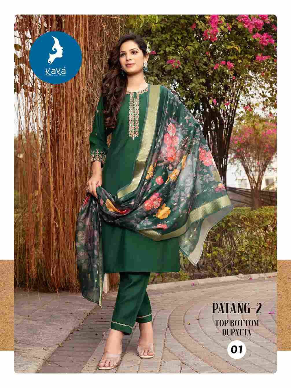 Patang Vol-2 By Kaya 01 To 06 Series Beautiful Suits Colorful Stylish Fancy Casual Wear & Ethnic Wear Roman Silk Print Dresses At Wholesale Price