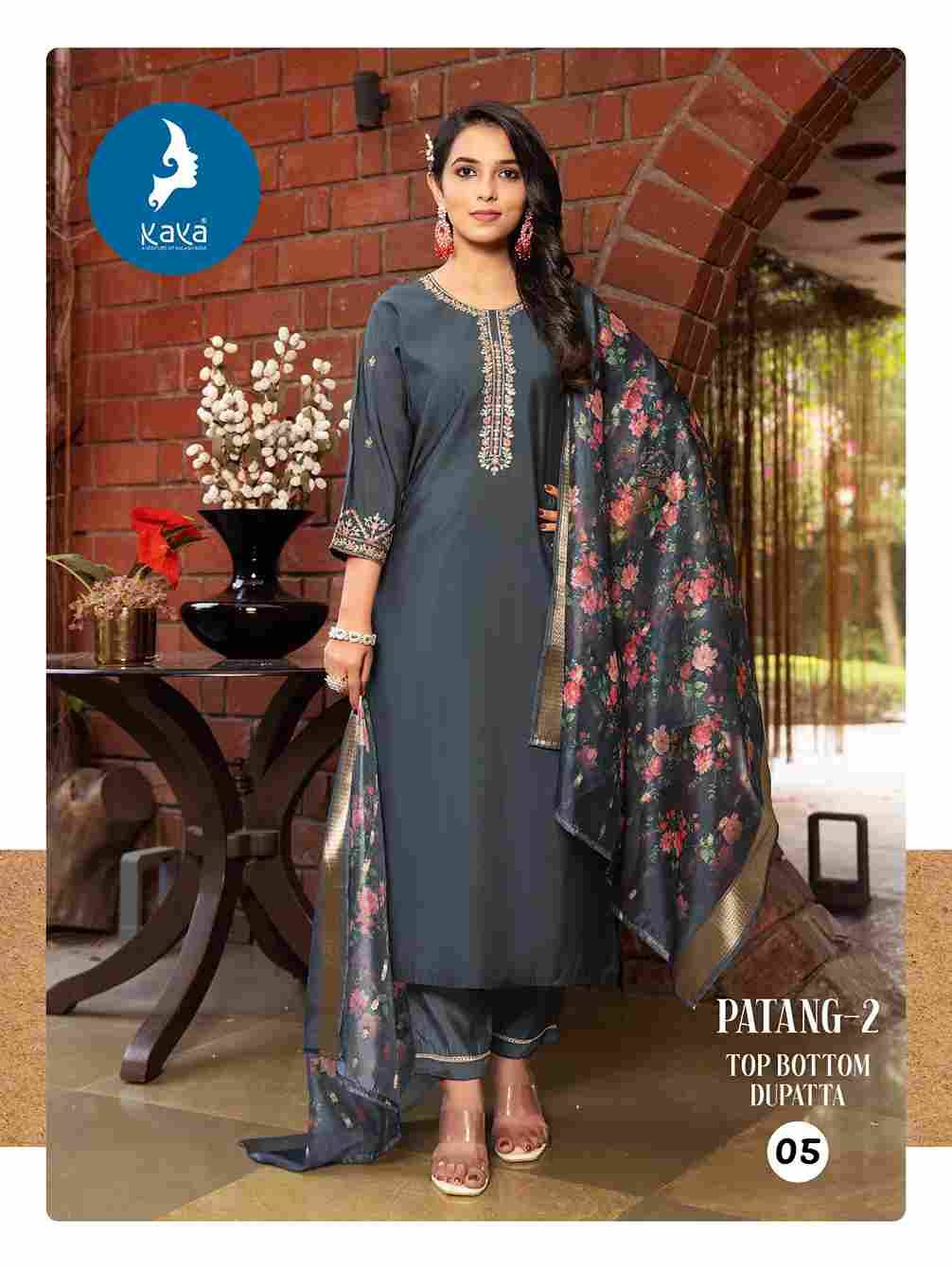 Patang Vol-2 By Kaya 01 To 06 Series Beautiful Suits Colorful Stylish Fancy Casual Wear & Ethnic Wear Roman Silk Print Dresses At Wholesale Price