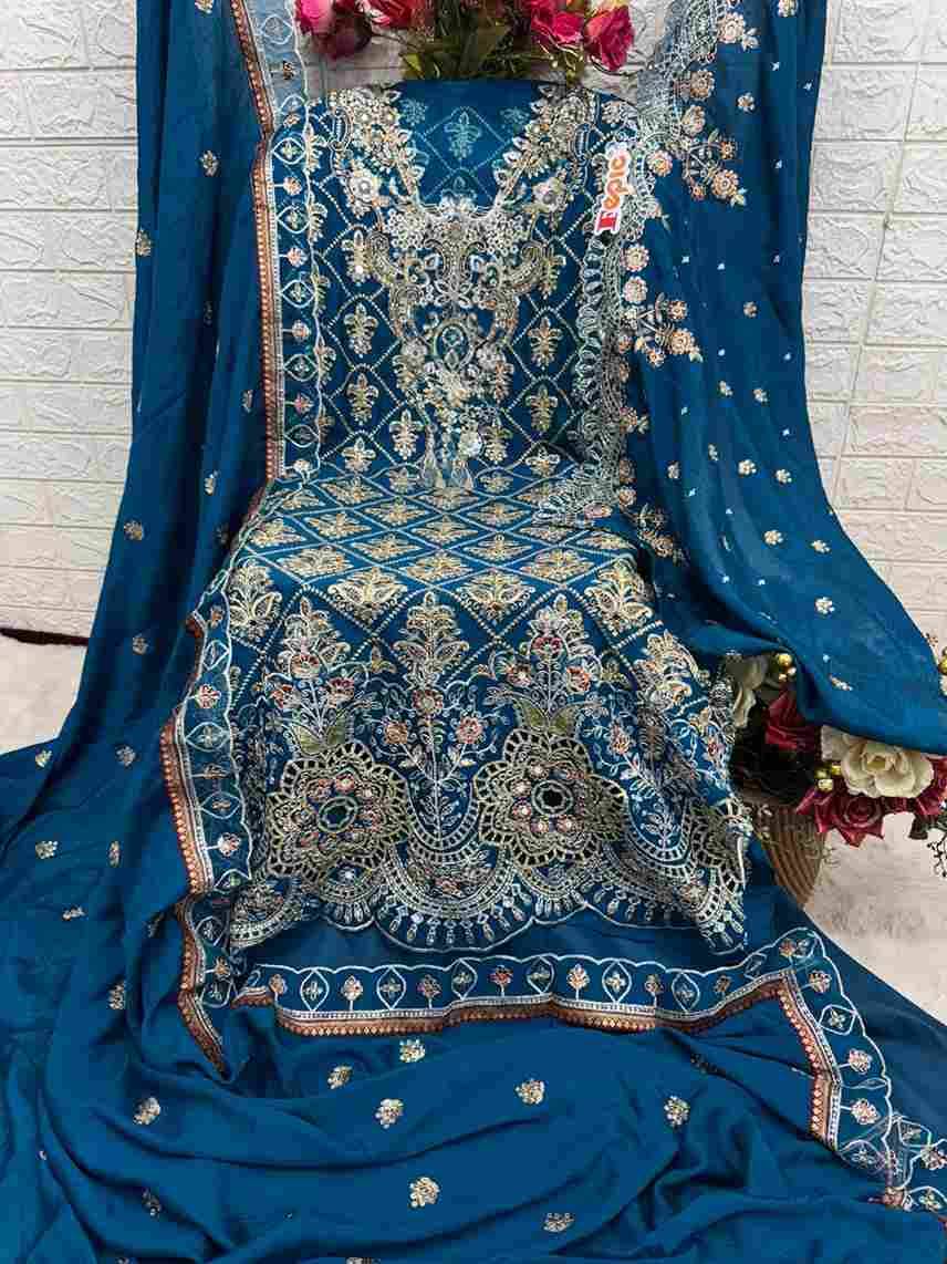 Fepic 1875 Colours By Fepic 1875-A To 1875-B Series Beautiful Pakistani Suits Colorful Stylish Fancy Casual Wear & Ethnic Wear Chinnon Embroidered Dresses At Wholesale Price