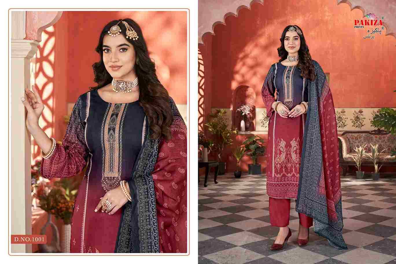 Khushrang Vol-1 By Pakiza Prints 1001 To 1006 Series Beautiful Festive Suits Stylish Fancy Colorful Party Wear & Occasional Wear Soft Cotton Dresses At Wholesale Price