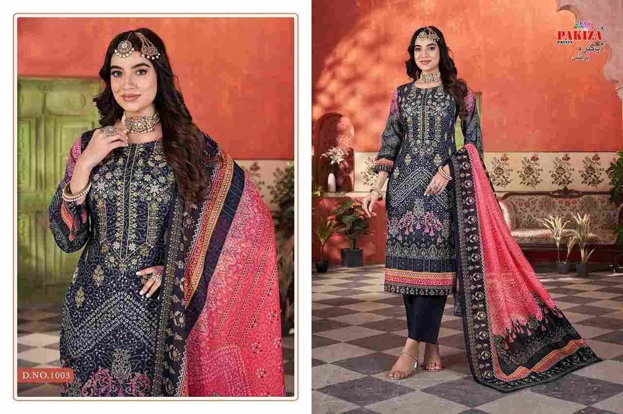 Khushrang Vol-1 By Pakiza Prints 1001 To 1006 Series Beautiful Festive Suits Stylish Fancy Colorful Party Wear & Occasional Wear Soft Cotton Dresses At Wholesale Price