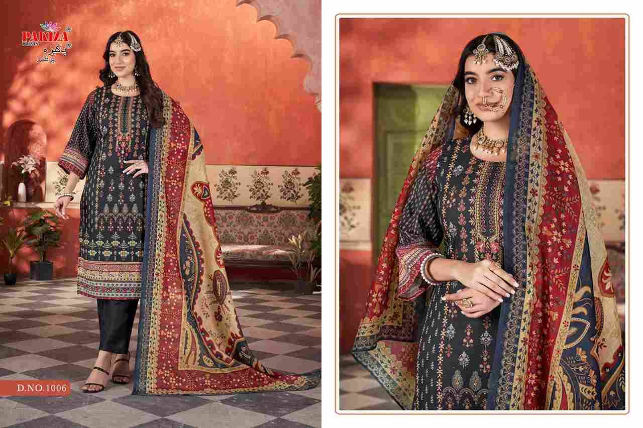 Khushrang Vol-1 By Pakiza Prints 1001 To 1006 Series Beautiful Festive Suits Stylish Fancy Colorful Party Wear & Occasional Wear Soft Cotton Dresses At Wholesale Price