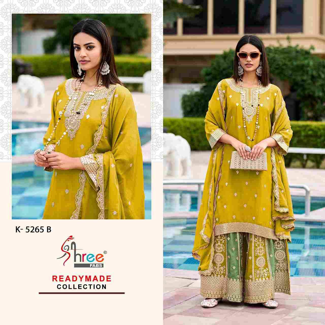 Shree Fabs Hit Design K-5265 Colours By Shree Fabs K-5265-A To K-5265-D Series Designer Pakistani Suits Beautiful Fancy Stylish Colorful Party Wear & Occasional Wear Chinnon Embroidery Dresses At Wholesale Price