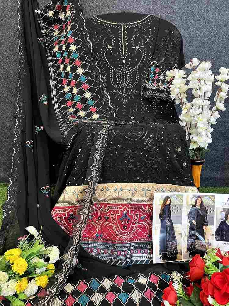 Afifa Vol-4 By Al Khushbu 6012 To 6014 Series Beautiful Pakistani Suits Colorful Stylish Fancy Casual Wear & Ethnic Wear Faux Georgette Dresses At Wholesale Price