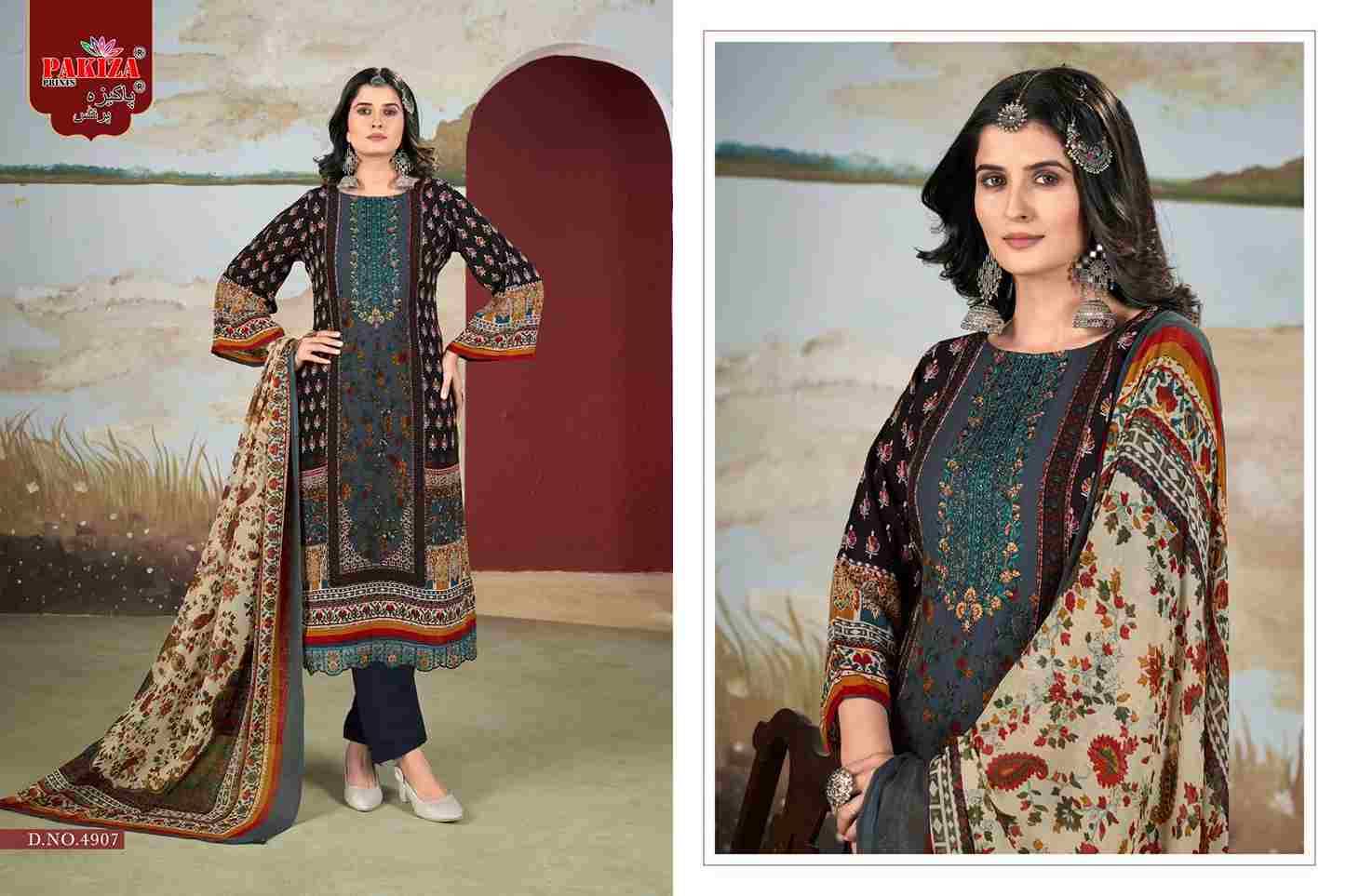 Libas-E-Khaas Vol-49 By Pakiza Prints 4901 To 4910 Series Beautiful Festive Suits Stylish Fancy Colorful Party Wear & Occasional Wear Heavy Crepe Dresses At Wholesale Price