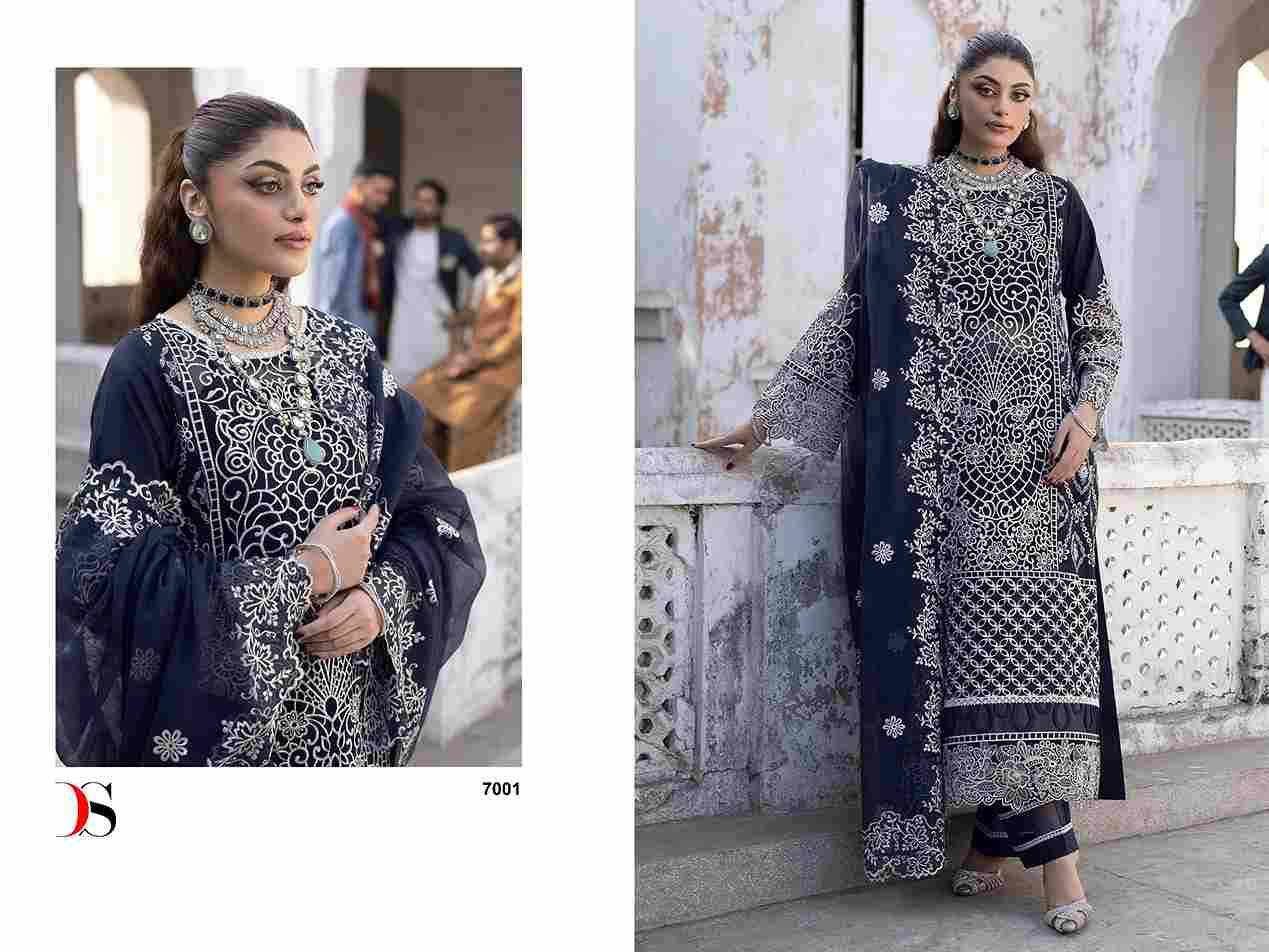 Mahrukh Luxury Lawn-24 Nx By Deepsy Suits Designer Pakistani Suits Beautiful Stylish Fancy Colorful Party Wear & Occasional Wear Pure Cotton Embroidered Dresses At Wholesale Price