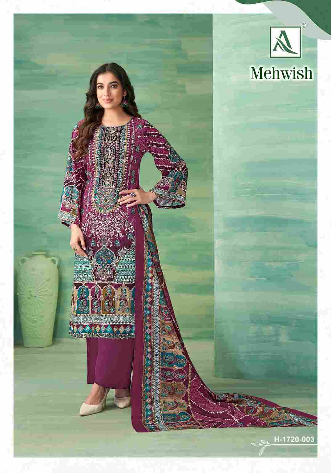 Mehwish By Alok Suit 1720-001 To 1720-008 Series Beautiful Festive Suits Colorful Stylish Fancy Casual Wear & Ethnic Wear Pure Viscose Rayon Dresses At Wholesale Price