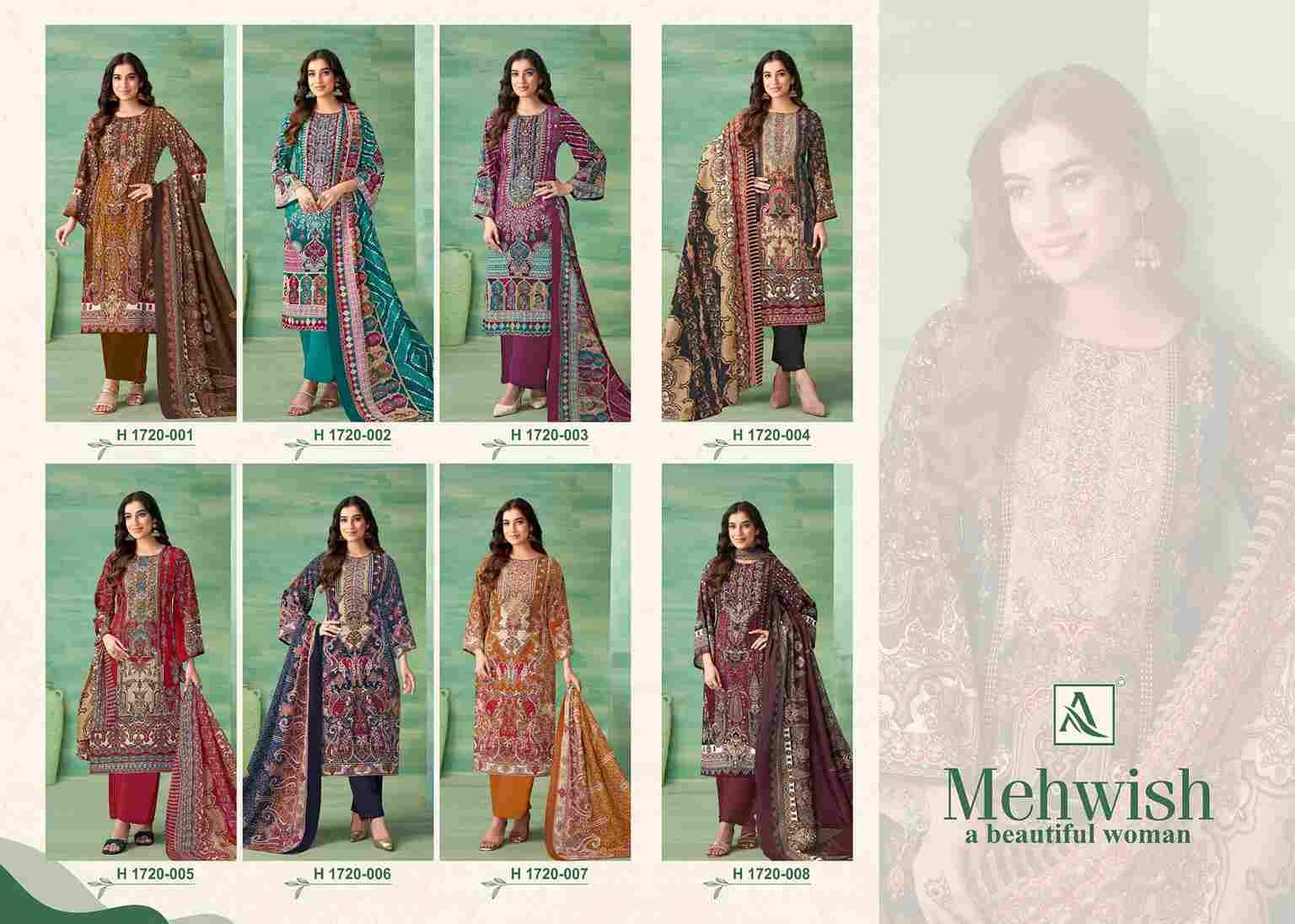 Mehwish By Alok Suit 1720-001 To 1720-008 Series Beautiful Festive Suits Colorful Stylish Fancy Casual Wear & Ethnic Wear Pure Viscose Rayon Dresses At Wholesale Price