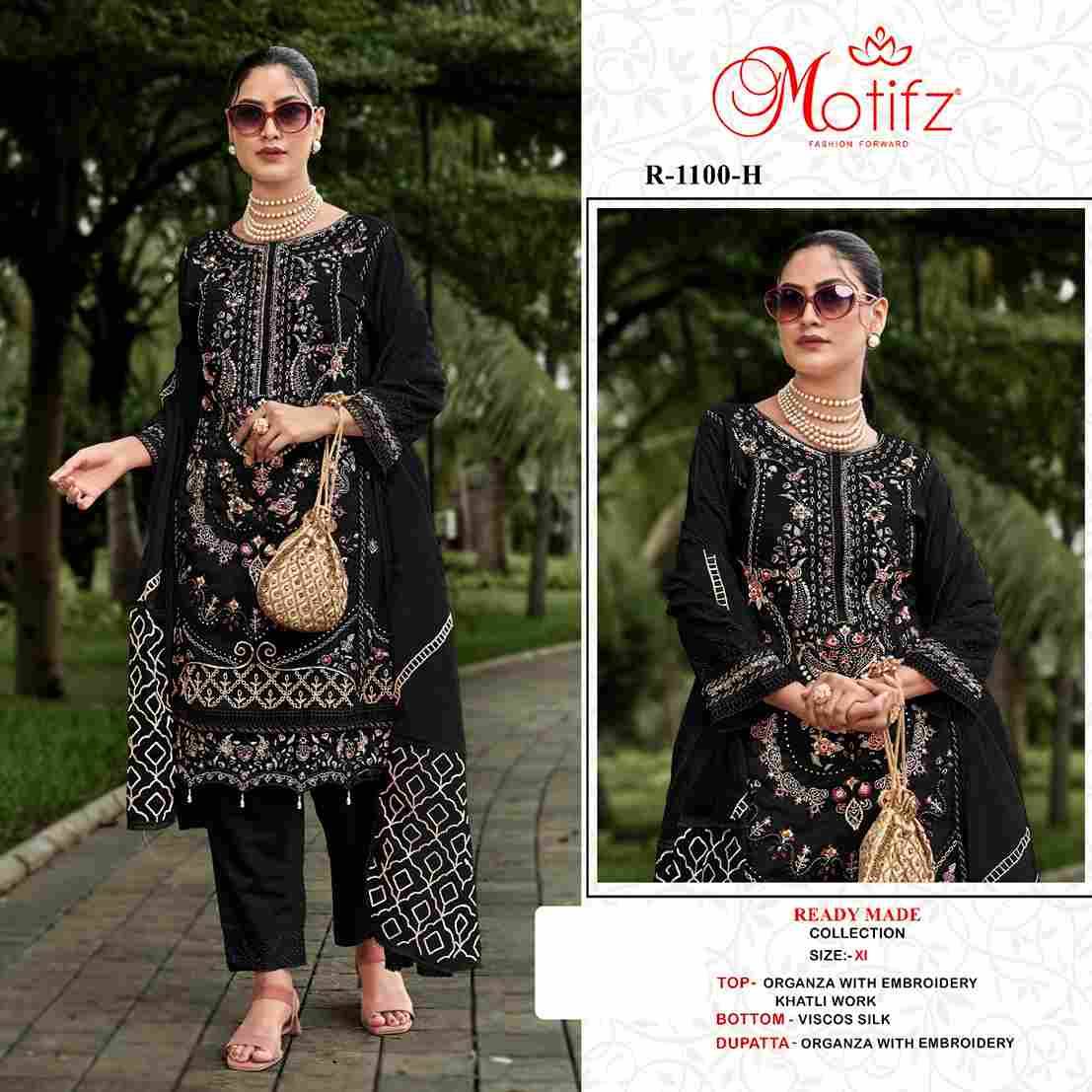 Motifz Hit Design 1100 Colours Vol-2 By Motifz 1100-E To 1100-H Series Beautiful Pakistani Suits Colorful Stylish Fancy Casual Wear & Ethnic Wear Organza Dresses At Wholesale Price