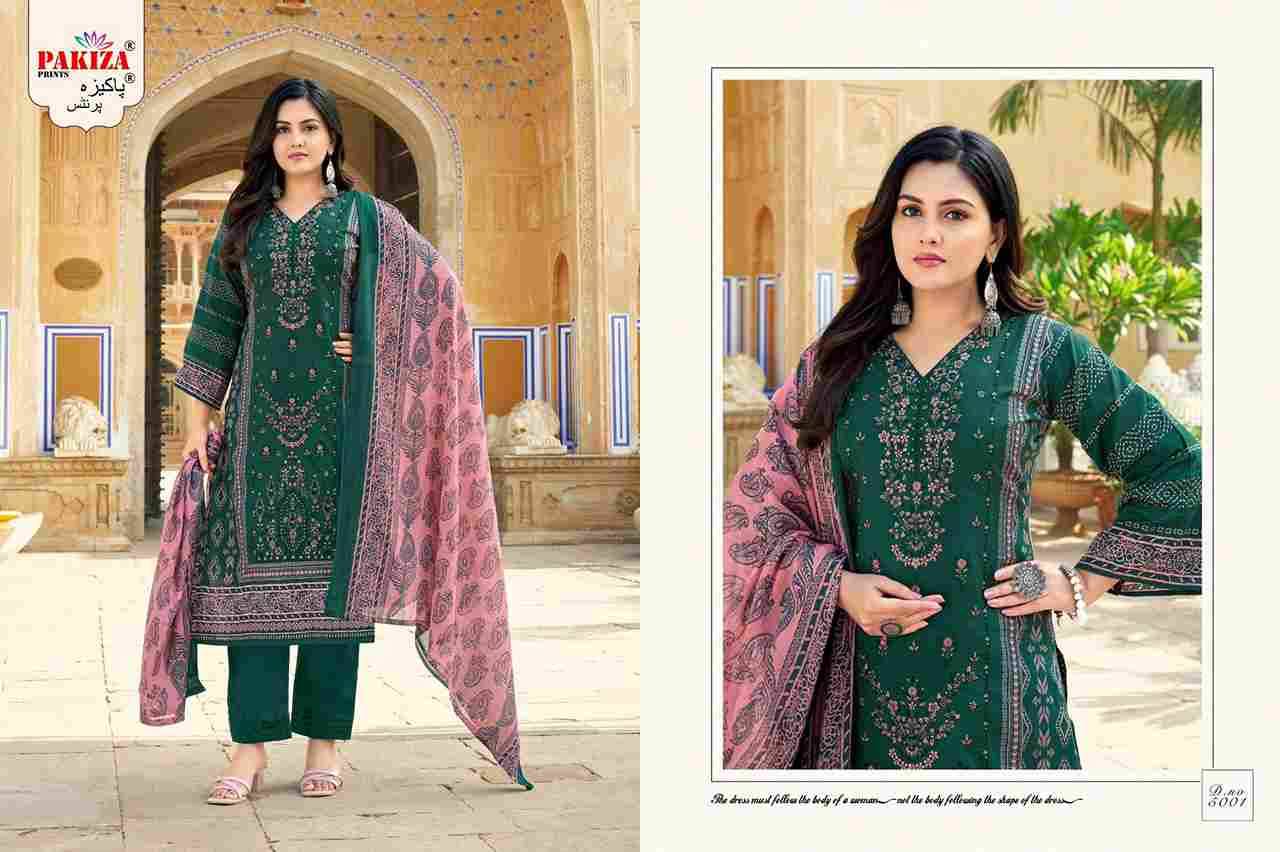 Abu Saeed Vol-50 By Pakiza Prints 5001 To 5010 Series Beautiful Festive Suits Stylish Fancy Colorful Party Wear & Occasional Wear Lawn Cotton Dresses At Wholesale Price