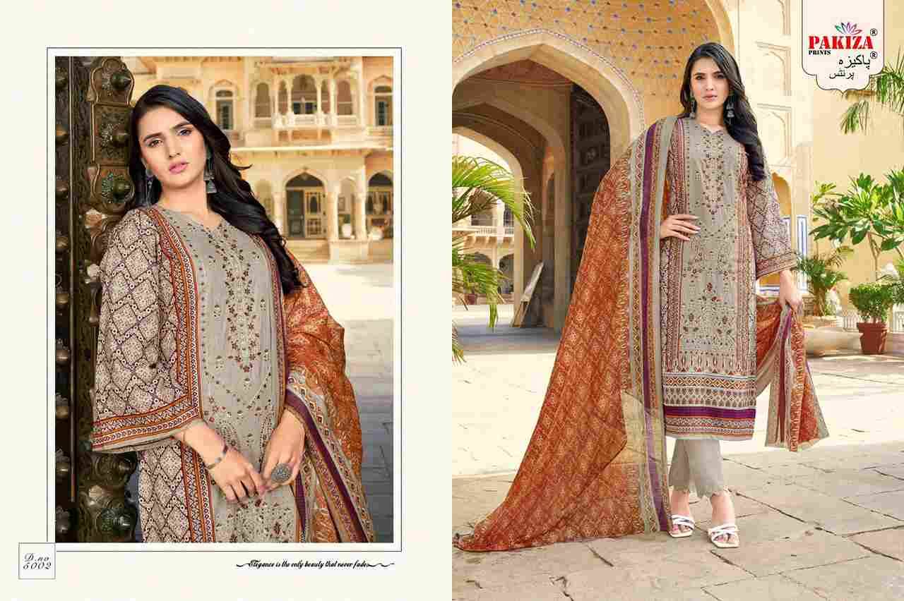 Abu Saeed Vol-50 By Pakiza Prints 5001 To 5010 Series Beautiful Festive Suits Stylish Fancy Colorful Party Wear & Occasional Wear Lawn Cotton Dresses At Wholesale Price