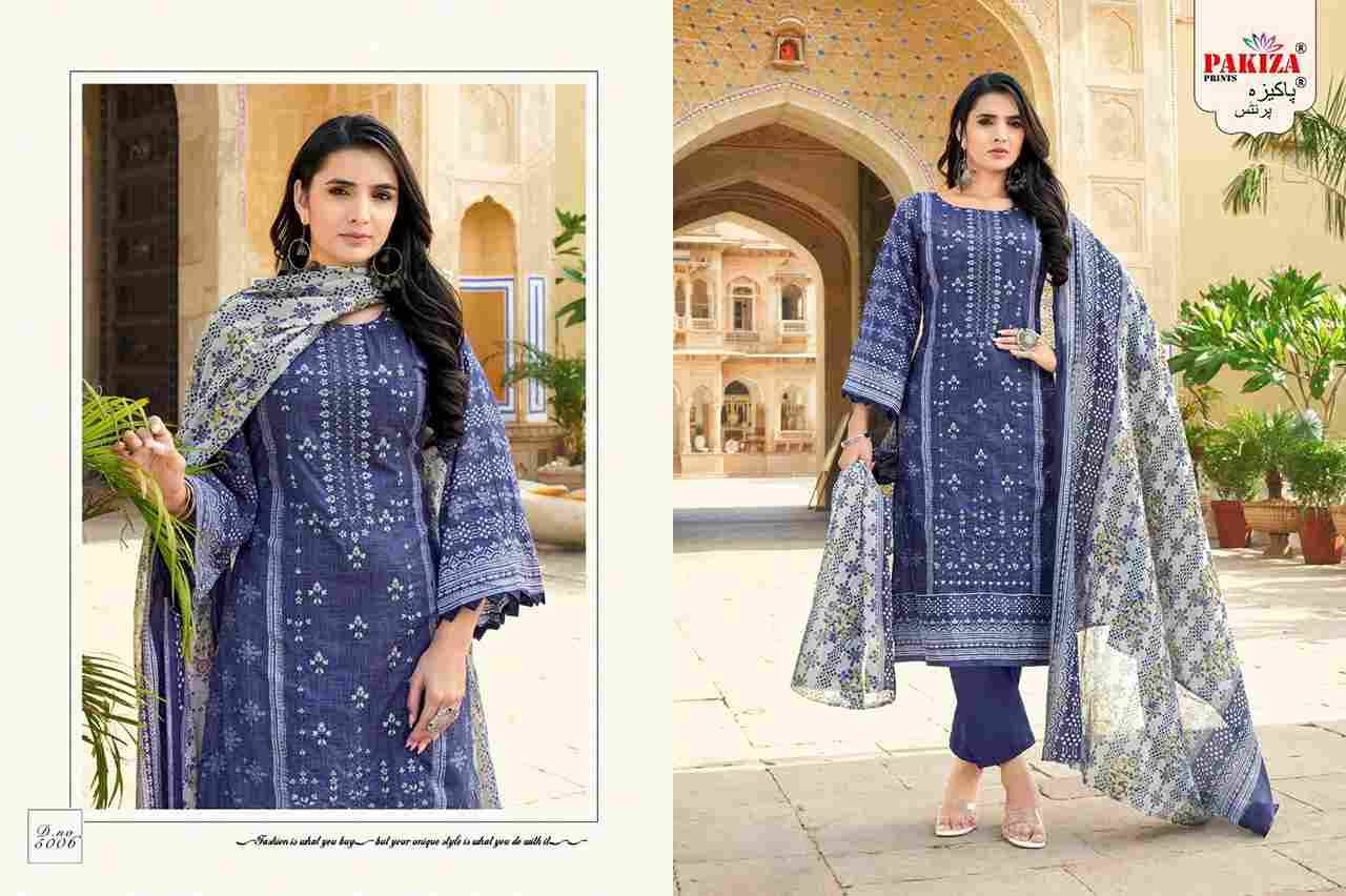 Abu Saeed Vol-50 By Pakiza Prints 5001 To 5010 Series Beautiful Festive Suits Stylish Fancy Colorful Party Wear & Occasional Wear Lawn Cotton Dresses At Wholesale Price