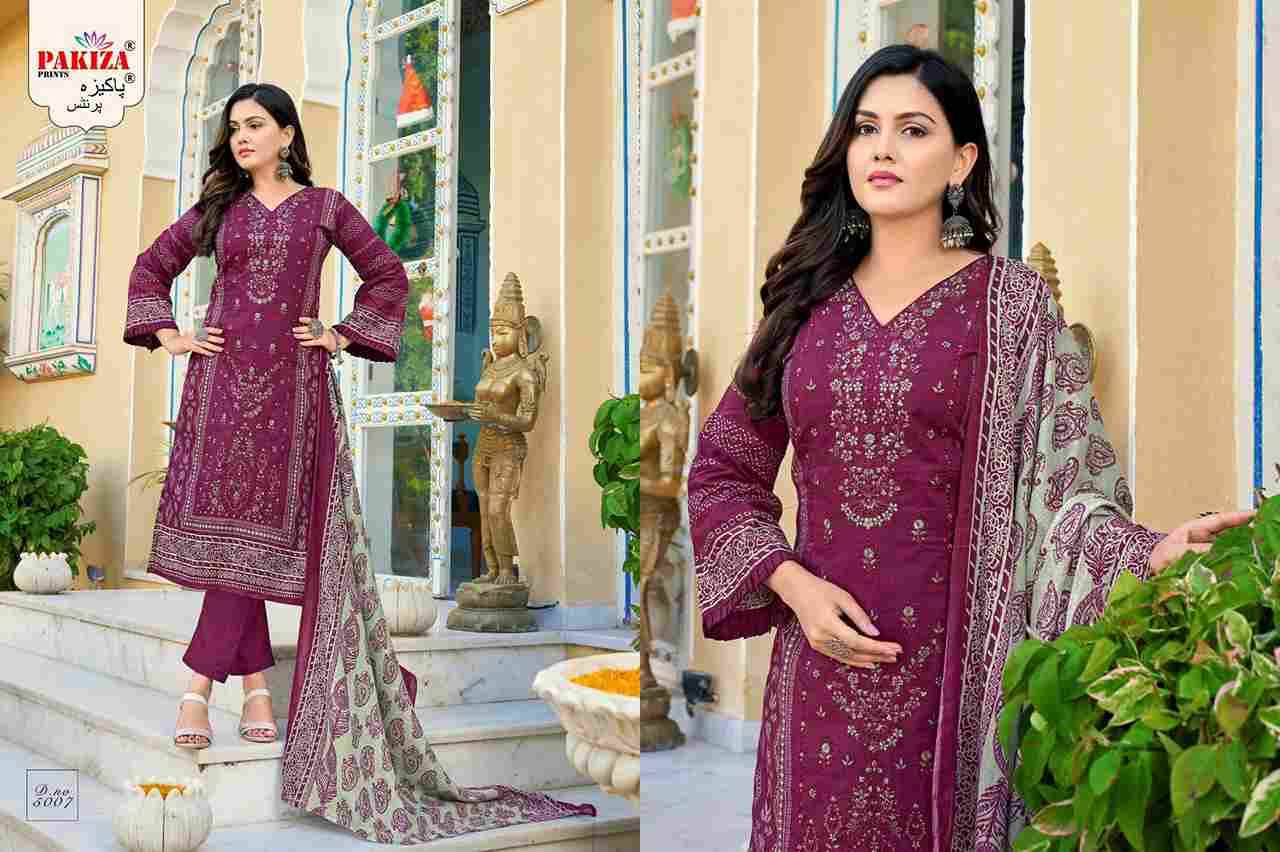 Abu Saeed Vol-50 By Pakiza Prints 5001 To 5010 Series Beautiful Festive Suits Stylish Fancy Colorful Party Wear & Occasional Wear Lawn Cotton Dresses At Wholesale Price