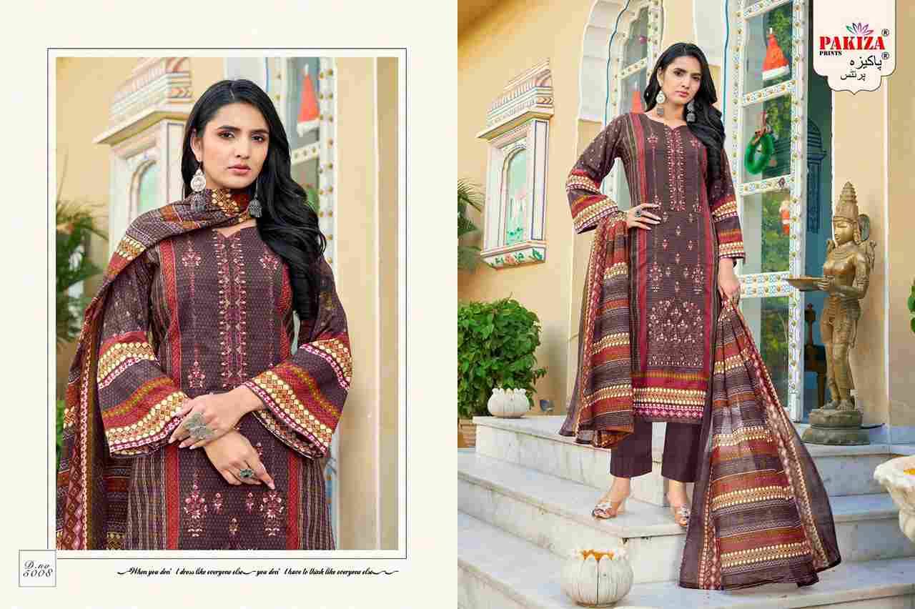 Abu Saeed Vol-50 By Pakiza Prints 5001 To 5010 Series Beautiful Festive Suits Stylish Fancy Colorful Party Wear & Occasional Wear Lawn Cotton Dresses At Wholesale Price