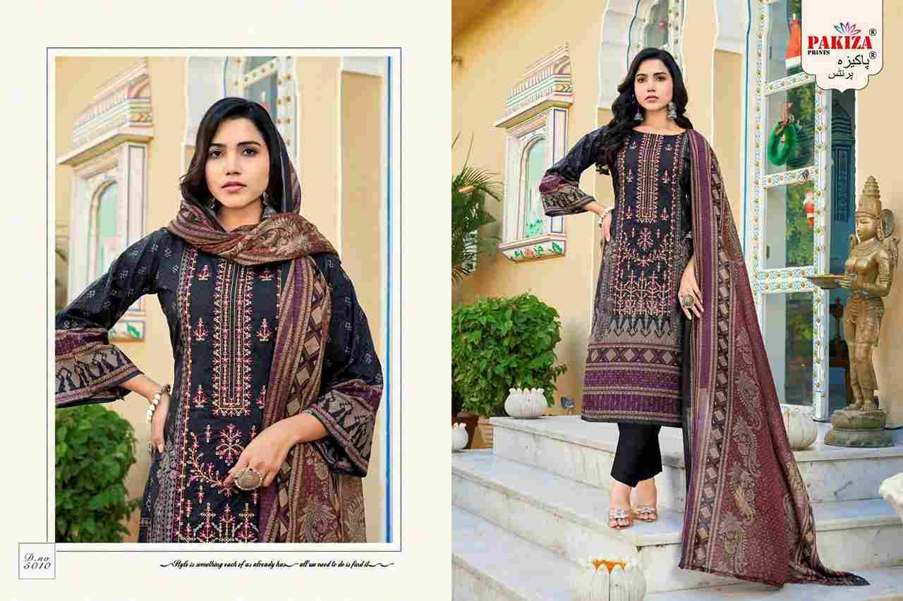 Abu Saeed Vol-50 By Pakiza Prints 5001 To 5010 Series Beautiful Festive Suits Stylish Fancy Colorful Party Wear & Occasional Wear Lawn Cotton Dresses At Wholesale Price