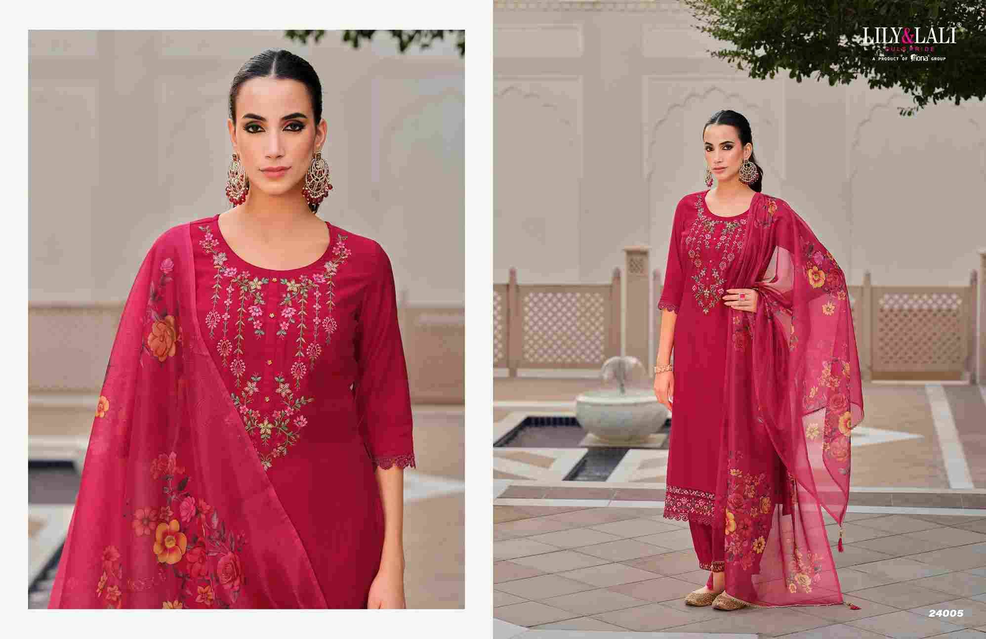 Afghani Vol-5 By Lily And Lali 24001 To 24006 Series Beautiful Stylish Suits Fancy Colorful Casual Wear & Ethnic Wear & Ready To Wear Milan Silk Dresses At Wholesale Price