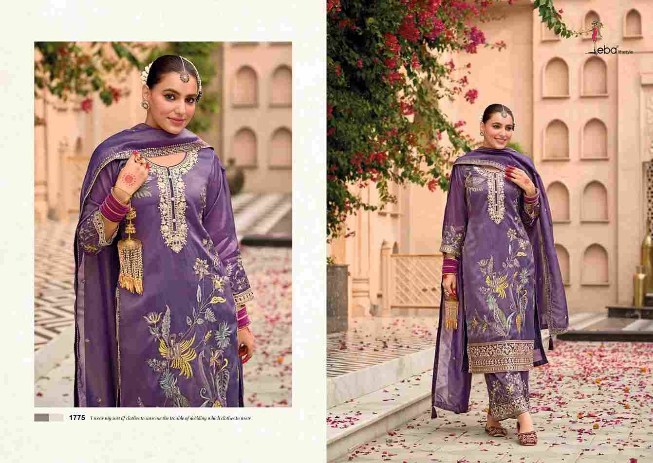 Mayra By Eba Lifestyle 1775 To 1777 Series Designer Festive Suits Collection Beautiful Stylish Fancy Colorful Party Wear & Occasional Wear Simar Dresses At Wholesale Price