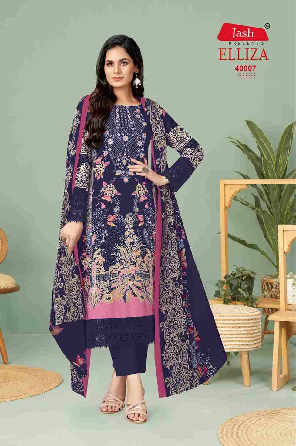 Elliza Vol-40 By Jash 40001 To 40010 Series Beautiful Festive Suits Stylish Fancy Colorful Casual Wear & Ethnic Wear Pure Cotton Print Dresses At Wholesale Price