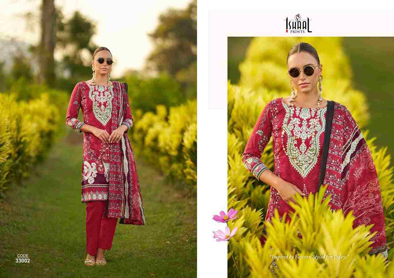 Gulmohar Vol-33 By Ishaal Prints 33001 To 33010 Series Beautiful Festive Suits Colorful Stylish Fancy Casual Wear & Ethnic Wear Pure Lawn Prints Dresses At Wholesale Price