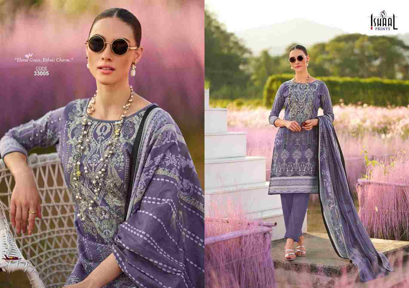 Gulmohar Vol-33 By Ishaal Prints 33001 To 33010 Series Beautiful Festive Suits Colorful Stylish Fancy Casual Wear & Ethnic Wear Pure Lawn Prints Dresses At Wholesale Price