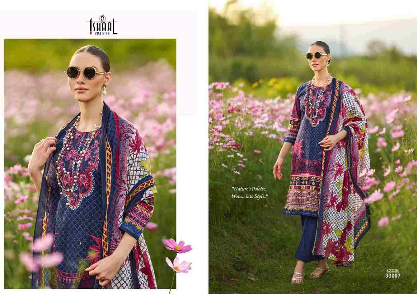 Gulmohar Vol-33 By Ishaal Prints 33001 To 33010 Series Beautiful Festive Suits Colorful Stylish Fancy Casual Wear & Ethnic Wear Pure Lawn Prints Dresses At Wholesale Price