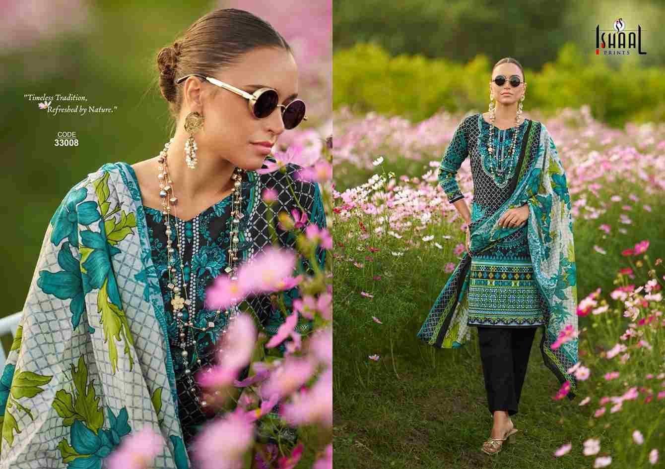 Gulmohar Vol-33 By Ishaal Prints 33001 To 33010 Series Beautiful Festive Suits Colorful Stylish Fancy Casual Wear & Ethnic Wear Pure Lawn Prints Dresses At Wholesale Price