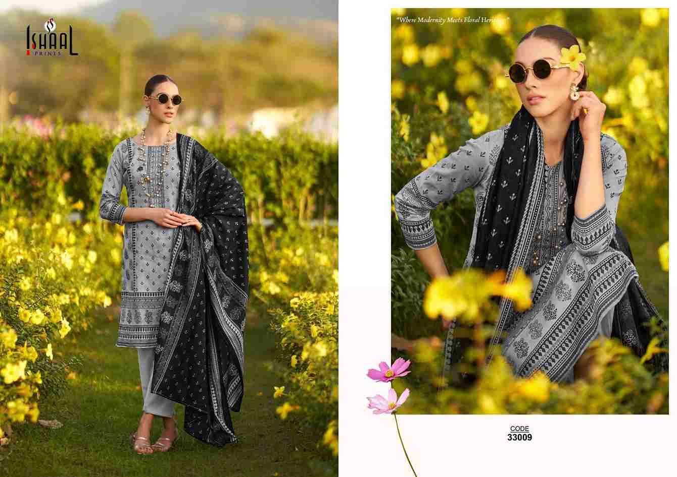 Gulmohar Vol-33 By Ishaal Prints 33001 To 33010 Series Beautiful Festive Suits Colorful Stylish Fancy Casual Wear & Ethnic Wear Pure Lawn Prints Dresses At Wholesale Price