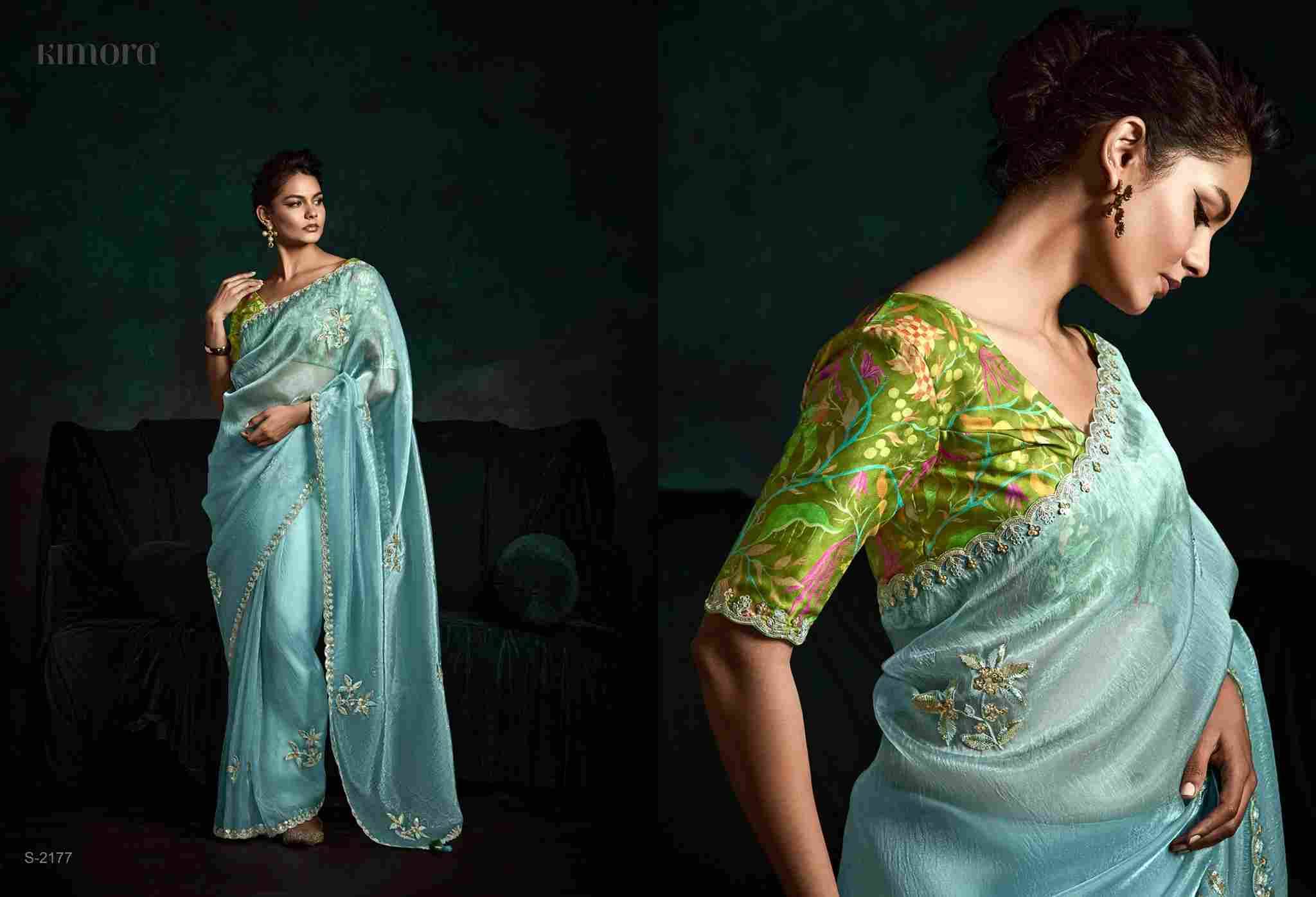Rangat Vol-2 By Kimora Fashion 2171 To 2181 Series Indian Traditional Wear Collection Beautiful Stylish Fancy Colorful Party Wear & Occasional Wear Organza Sarees At Wholesale Price