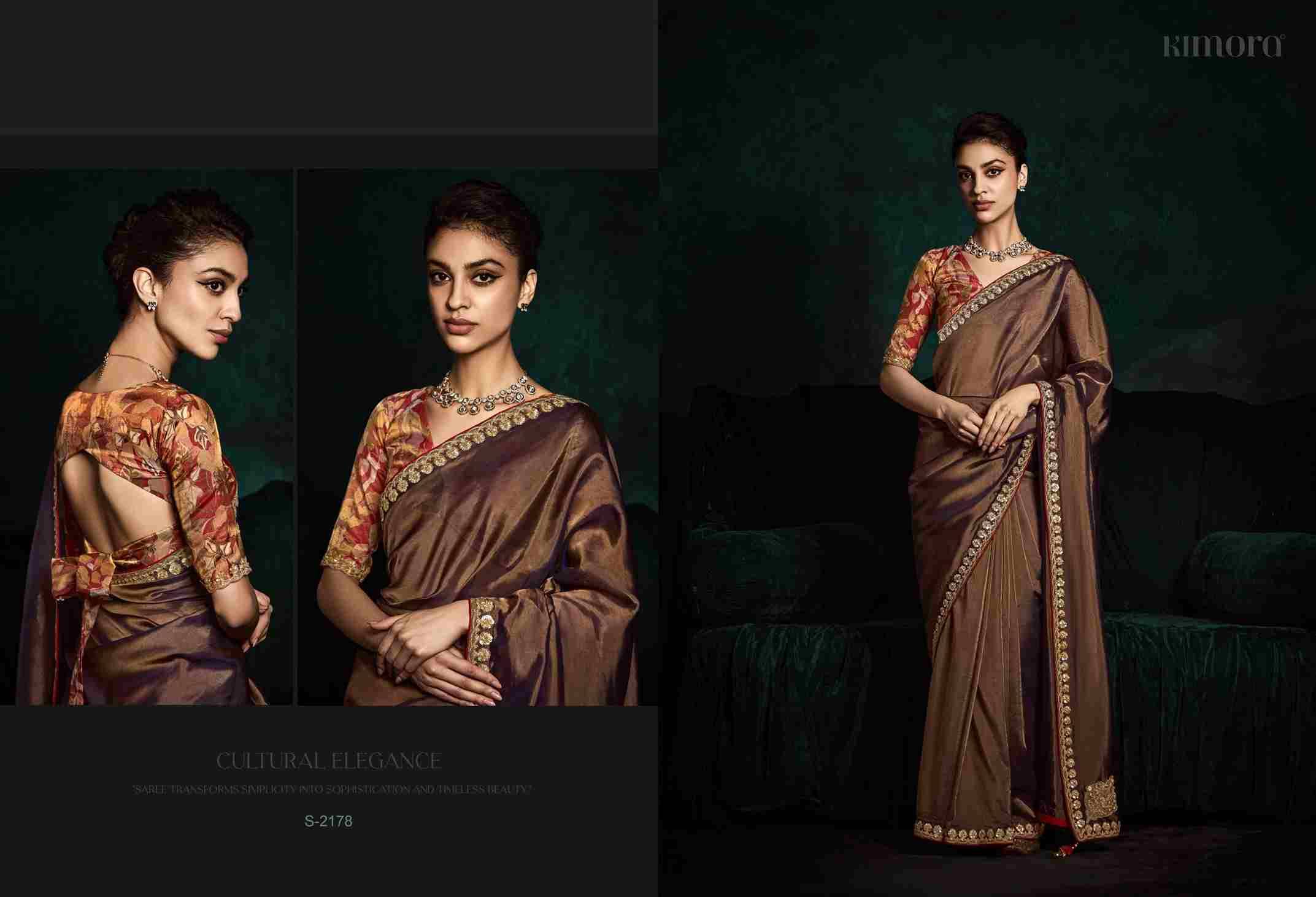 Rangat Vol-2 By Kimora Fashion 2171 To 2181 Series Indian Traditional Wear Collection Beautiful Stylish Fancy Colorful Party Wear & Occasional Wear Organza Sarees At Wholesale Price