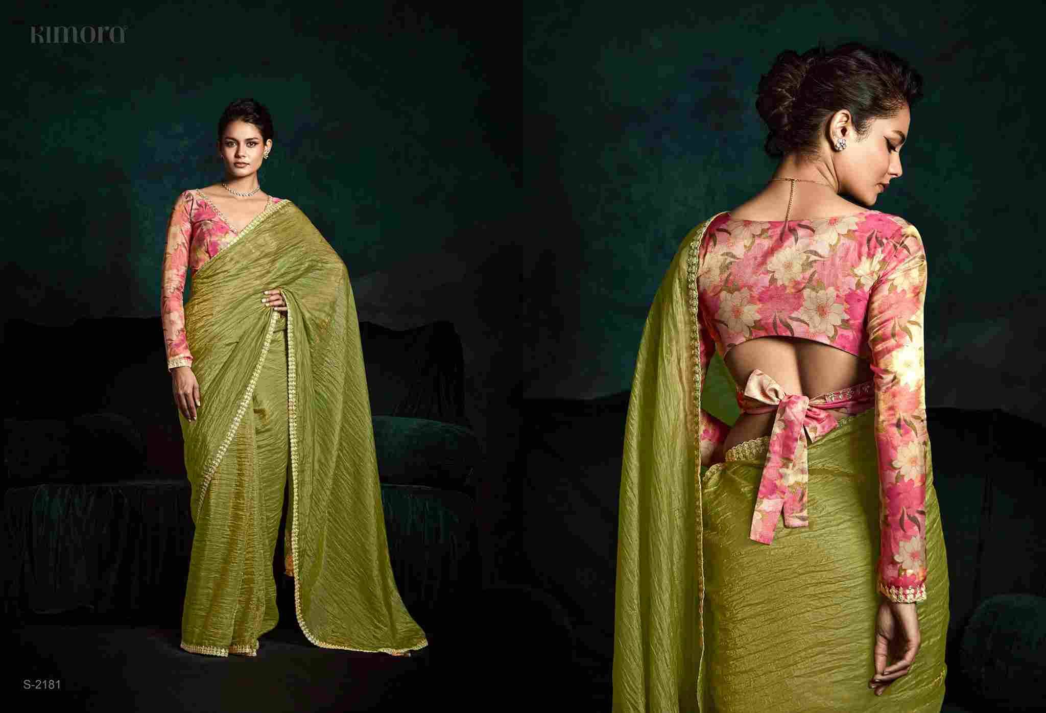 Rangat Vol-2 By Kimora Fashion 2171 To 2181 Series Indian Traditional Wear Collection Beautiful Stylish Fancy Colorful Party Wear & Occasional Wear Organza Sarees At Wholesale Price