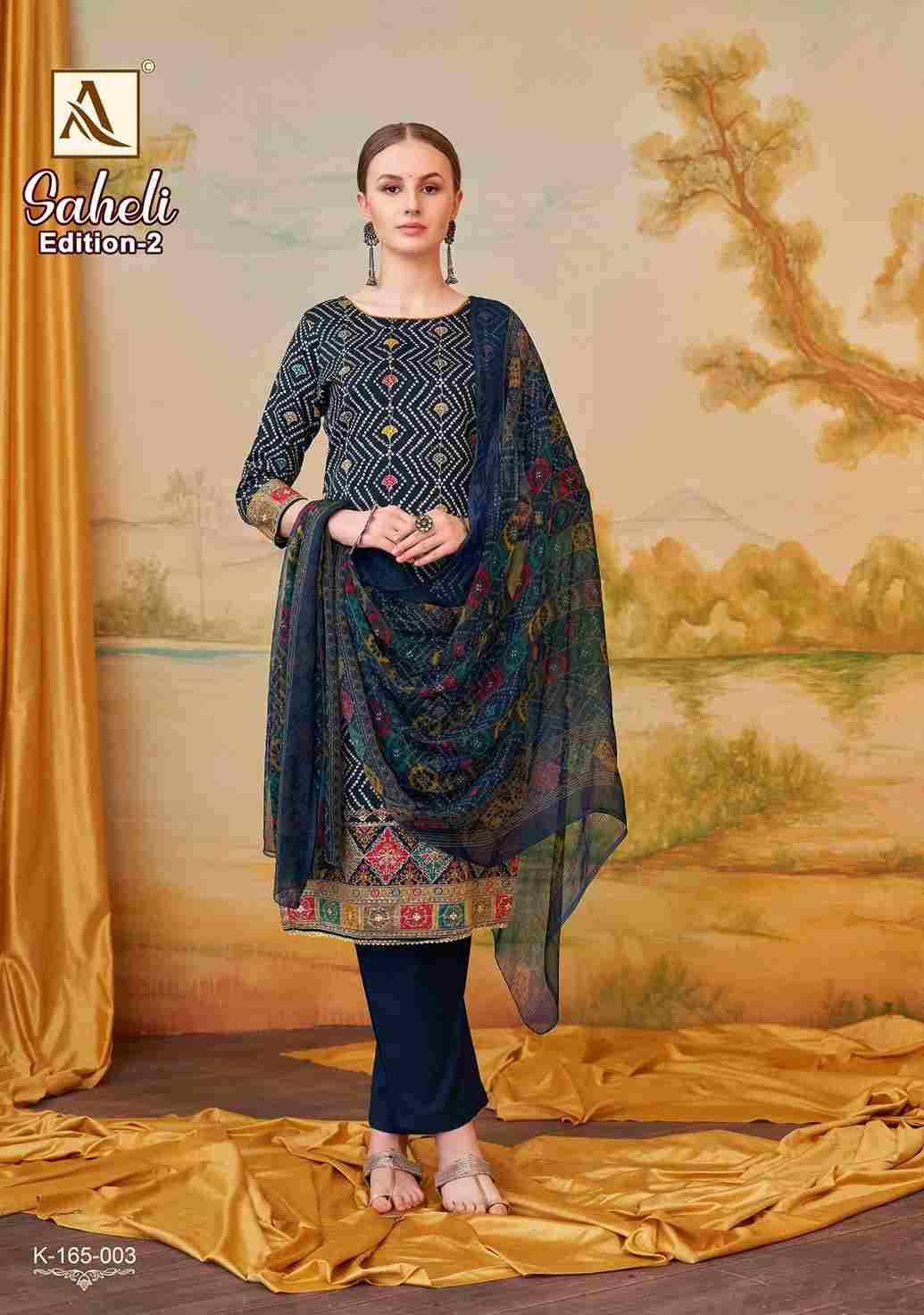 Saheli Vol-2 By Alok Suit 165-001 To 165-004 Series Beautiful Festive Suits Stylish Fancy Colorful Casual Wear & Ethnic Wear Pure Jam Print Dresses At Wholesale Price