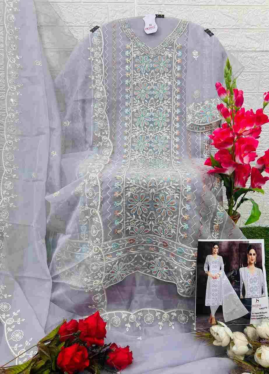 Deepsy Hit Design 2177 Colours By Deepsy Suits 2177-A To 2177-D Series Beautiful Pakistani Suits Colorful Stylish Fancy Casual Wear & Ethnic Wear Pure Organza Embroidered Dresses At Wholesale Price