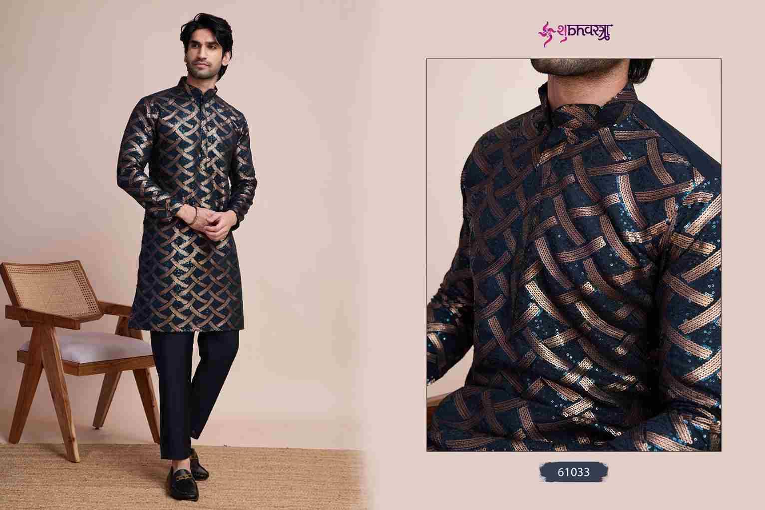 Mens Tradition By Shubhvastra 61031 To 61034 Series Beautiful Colorful Stylish Fancy Casual Wear & Ethnic Wear & Ready To Wear Silk Kurtas At Wholesale Price