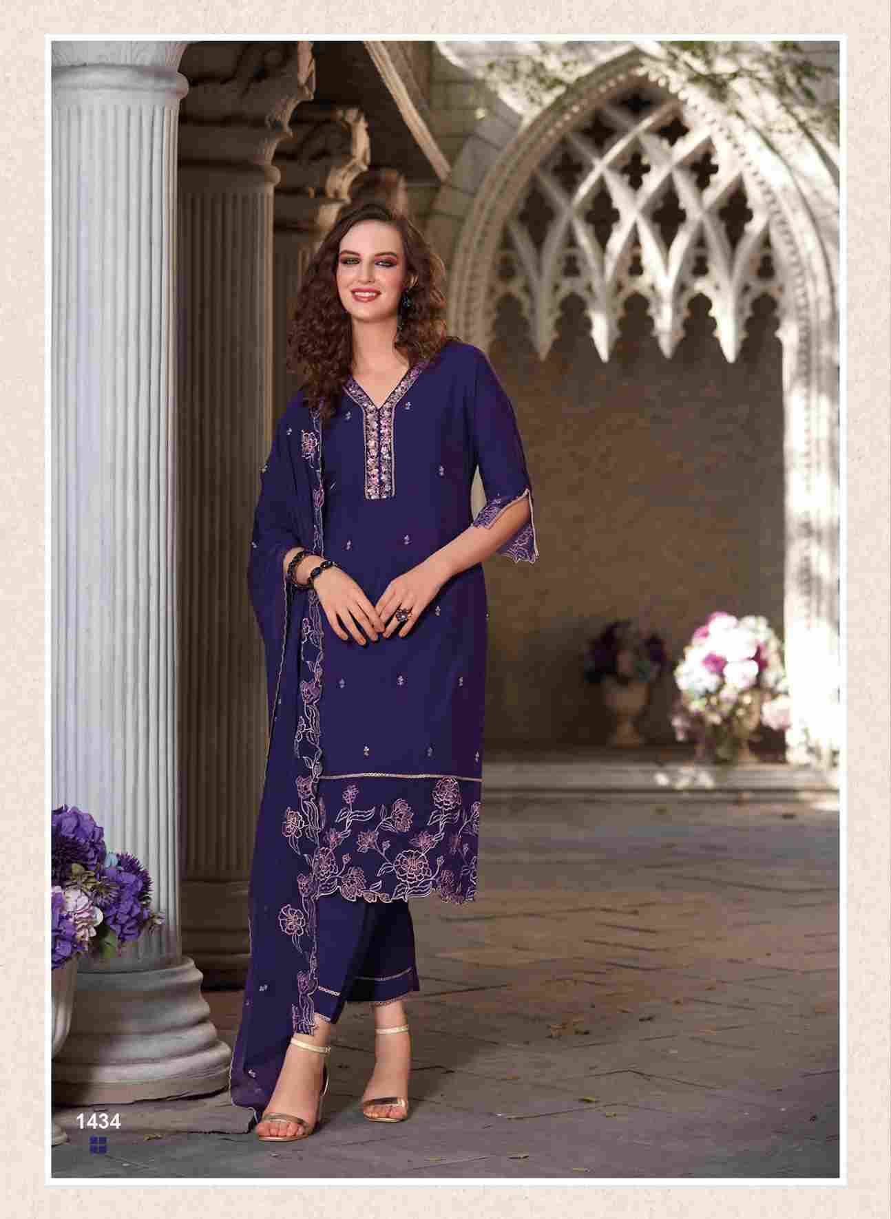 Swaara By Lady Leela 1431 To 1436 Series Designer Festive Suits Collection Beautiful Stylish Fancy Colorful Party Wear & Occasional Wear Viscose Silk Dresses At Wholesale Price