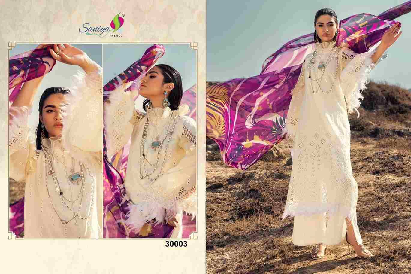 Adan Libas Chikankari Collection Vol-30 By Saniya Trendz 30001 To 30003 Series Beautiful Pakistani Suits Colorful Stylish Fancy Casual Wear & Ethnic Wear Cotton Embroidered Dresses At Wholesale Price