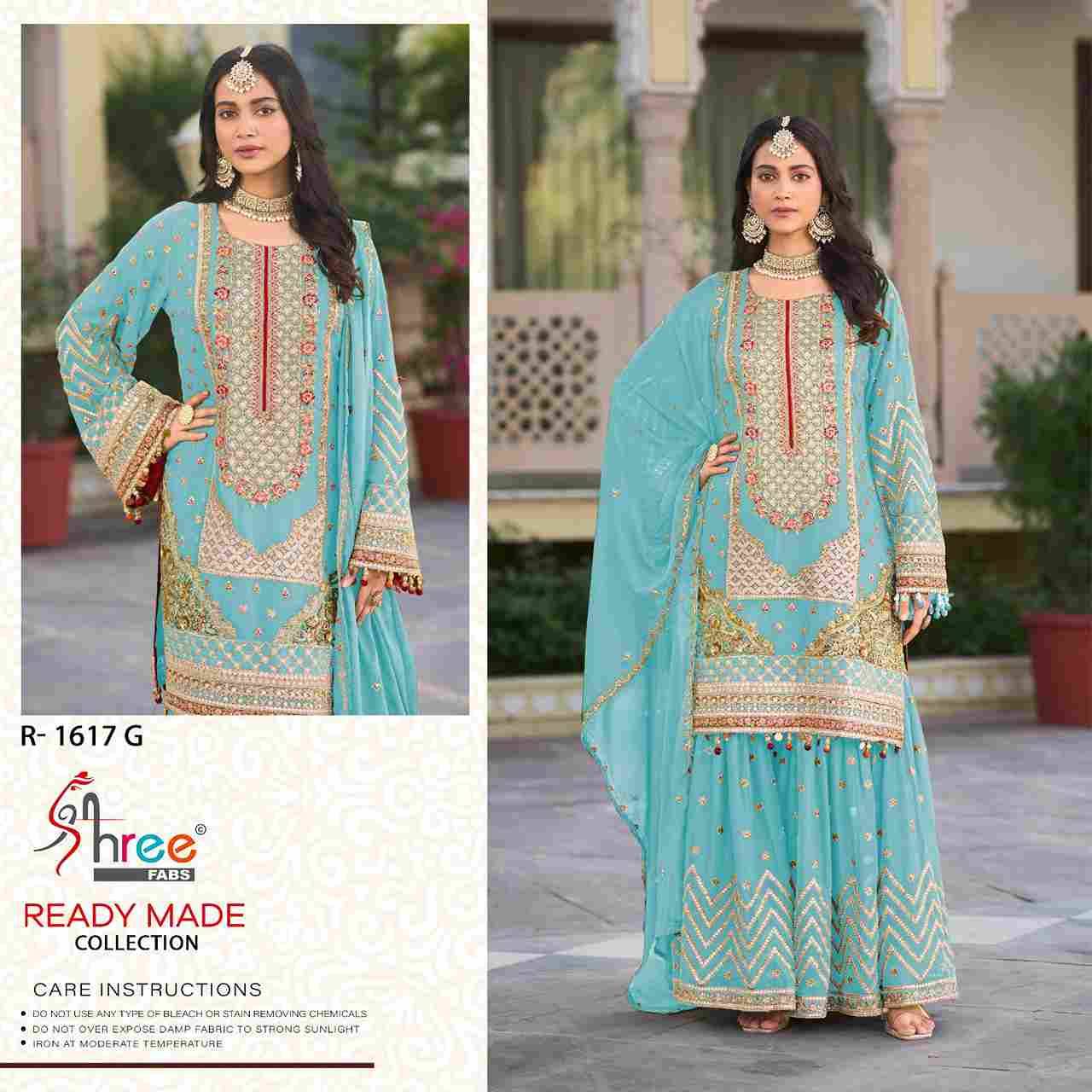 Shree Fabs Hit Design R-1617 Colours Vol-2 By Shree Fabs R-1617-E To R-1617-H Series Designer Pakistani Suits Collection Beautiful Stylish Fancy Colorful Party Wear & Occasional Wear Chinnon Dresses At Wholesale Price