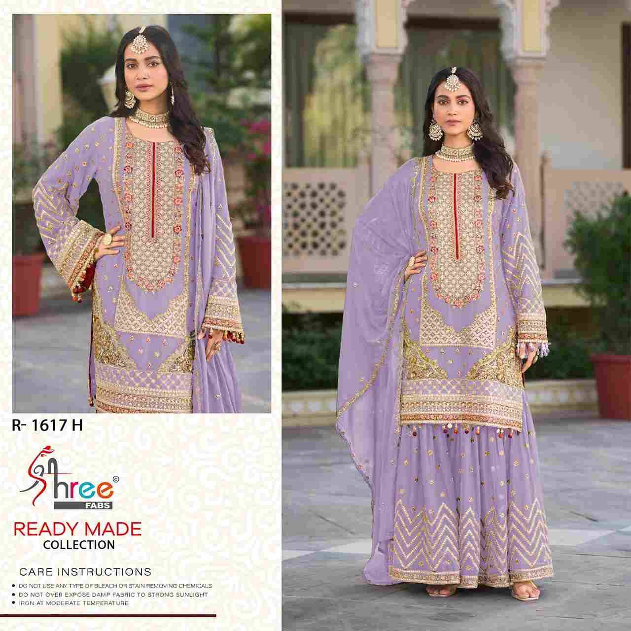 Shree Fabs Hit Design R-1617 Colours Vol-2 By Shree Fabs R-1617-E To R-1617-H Series Designer Pakistani Suits Collection Beautiful Stylish Fancy Colorful Party Wear & Occasional Wear Chinnon Dresses At Wholesale Price