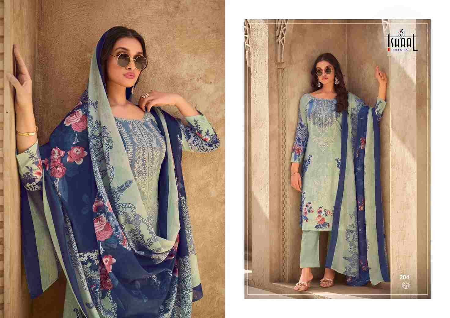 Maira Vol-2 By Ishaal Prints 201 To 208 Series Beautiful Suits Colorful Stylish Fancy Casual Wear & Ethnic Wear Pure Lawn Printed Dresses At Wholesale Price