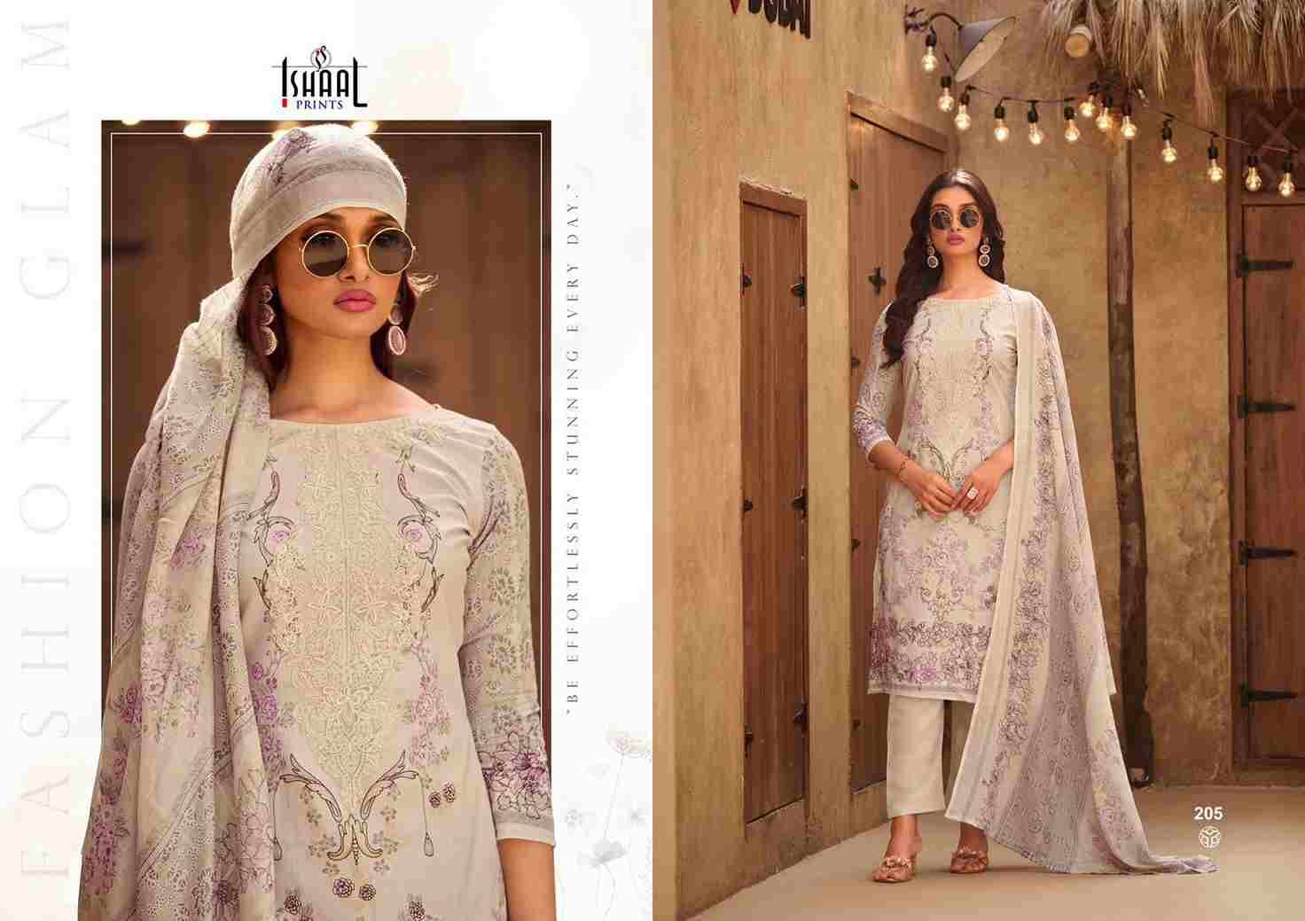 Maira Vol-2 By Ishaal Prints 201 To 208 Series Beautiful Suits Colorful Stylish Fancy Casual Wear & Ethnic Wear Pure Lawn Printed Dresses At Wholesale Price