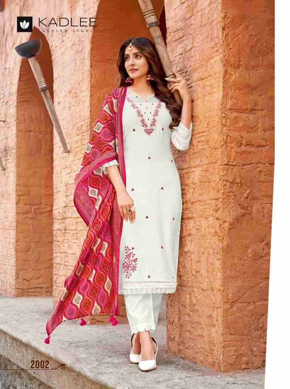 Sahiyar By Kadlee 2001 To 2004 Series Beautiful Festive Suits Colorful Stylish Fancy Casual Wear & Ethnic Wear Heavy Viscose Dresses At Wholesale Price