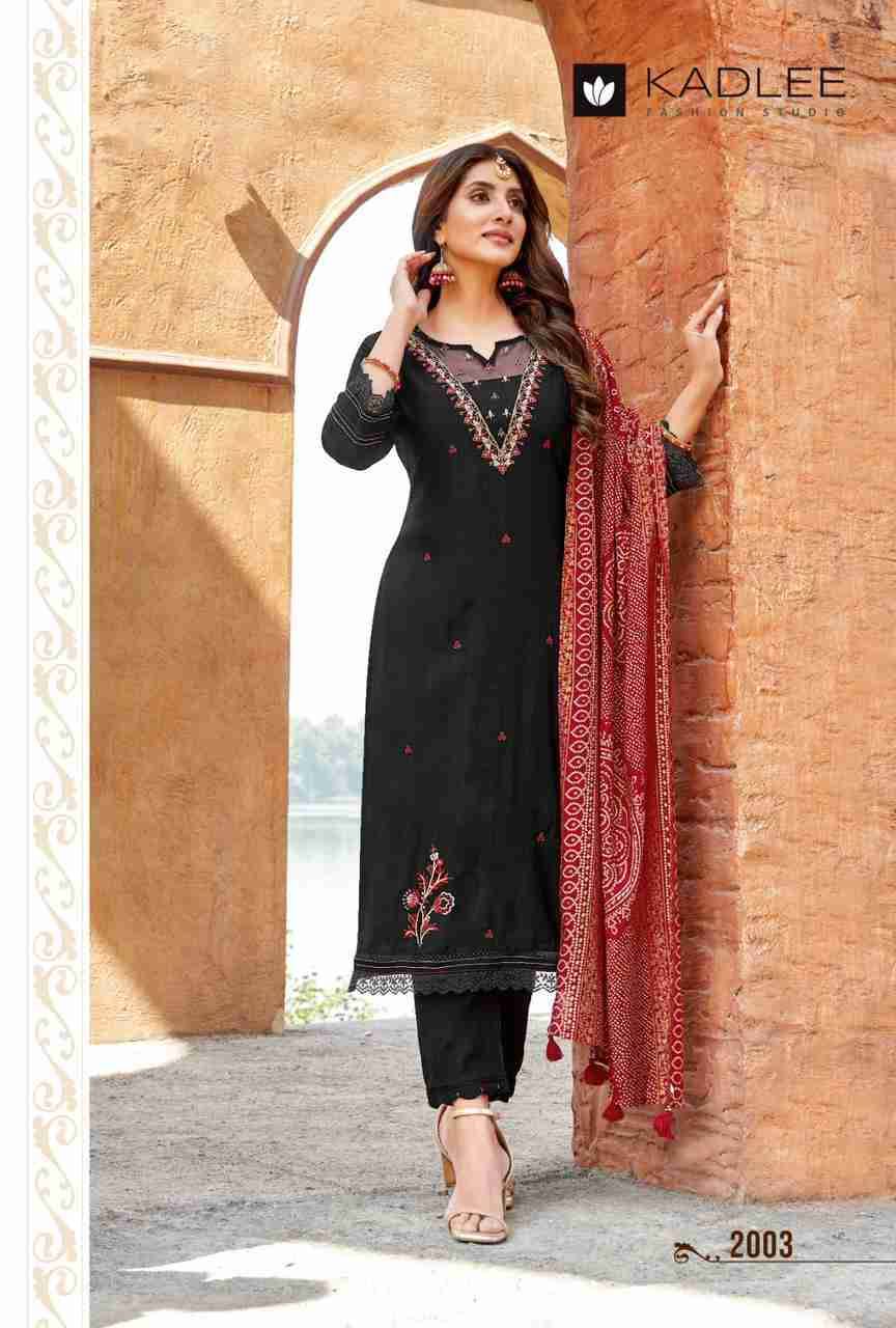 Sahiyar By Kadlee 2001 To 2004 Series Beautiful Festive Suits Colorful Stylish Fancy Casual Wear & Ethnic Wear Heavy Viscose Dresses At Wholesale Price