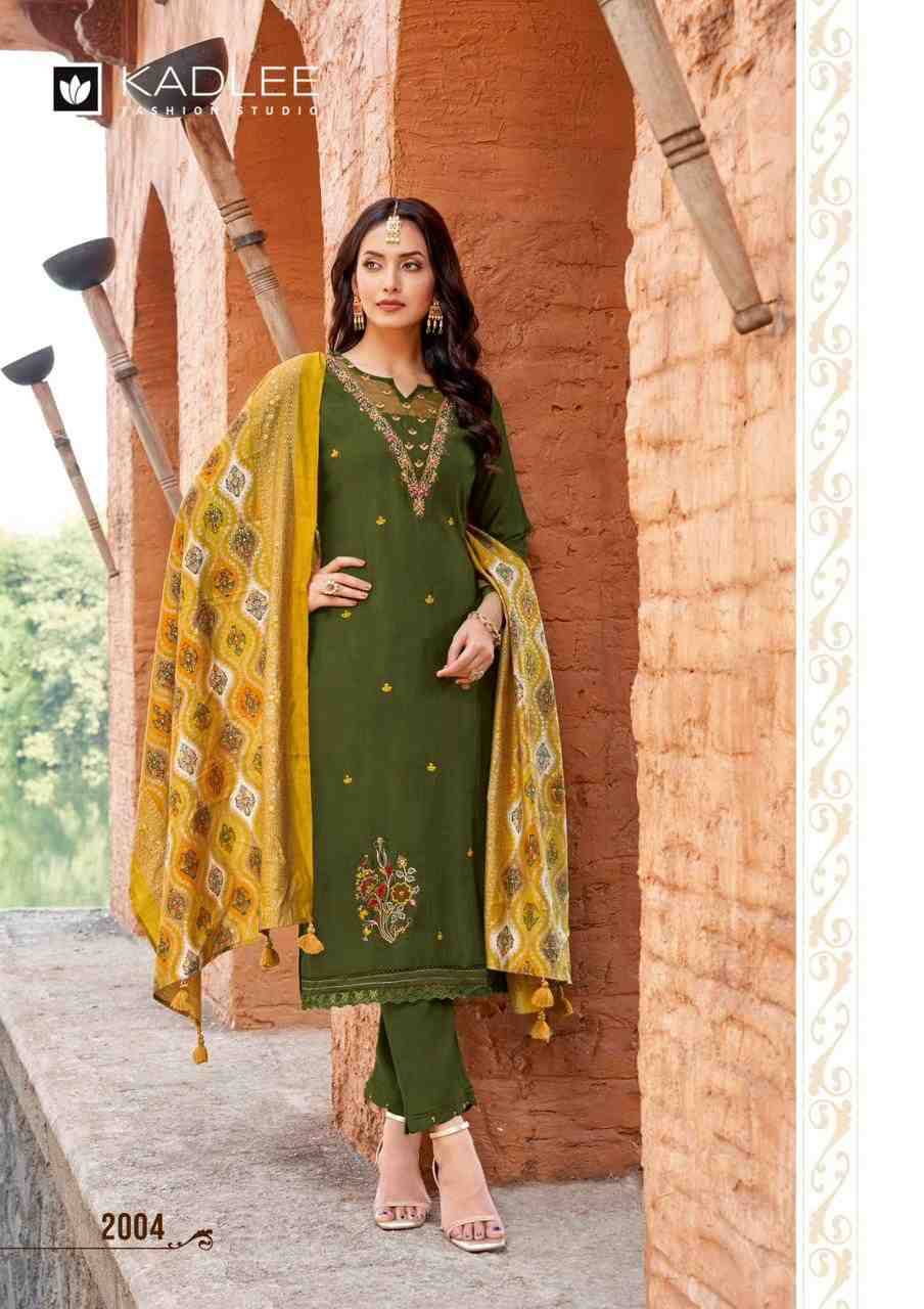 Sahiyar By Kadlee 2001 To 2004 Series Beautiful Festive Suits Colorful Stylish Fancy Casual Wear & Ethnic Wear Heavy Viscose Dresses At Wholesale Price