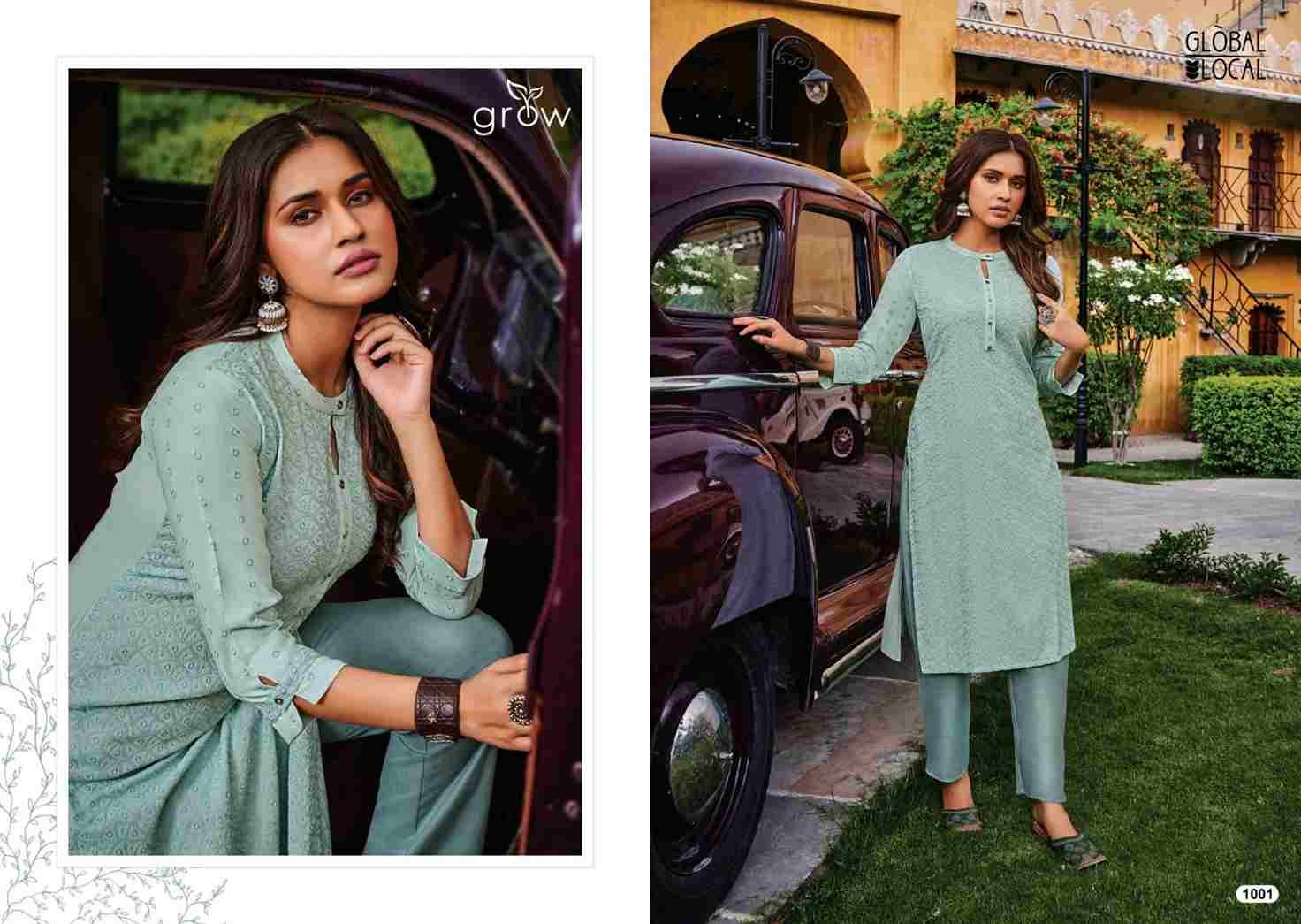 Grow By 100 Miles 01 To 04 Series Designer Stylish Fancy Colorful Beautiful Party Wear & Ethnic Wear Collection Rayon Kurtis At Wholesale Price