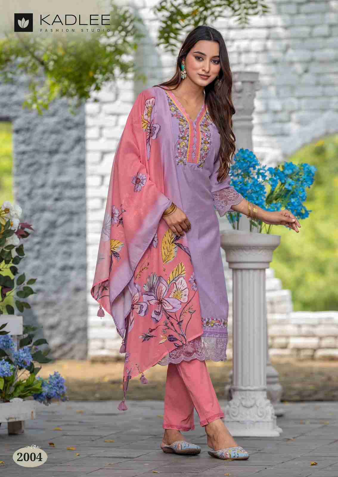 Rivanta By Kadlee 2001 To 2004 Series Beautiful Festive Suits Colorful Stylish Fancy Casual Wear & Ethnic Wear Heavy Viscose Dresses At Wholesale Price