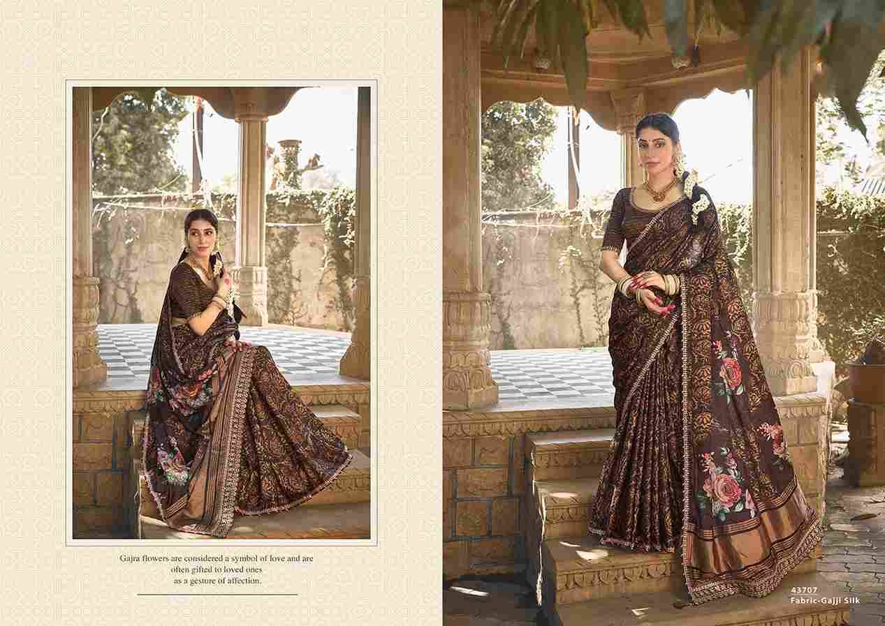 Gajari By Mahotsav Creation Indian Traditional Wear Collection Beautiful Stylish Fancy Colorful Party Wear & Occasional Wear Satin Silk Sarees At Wholesale Price