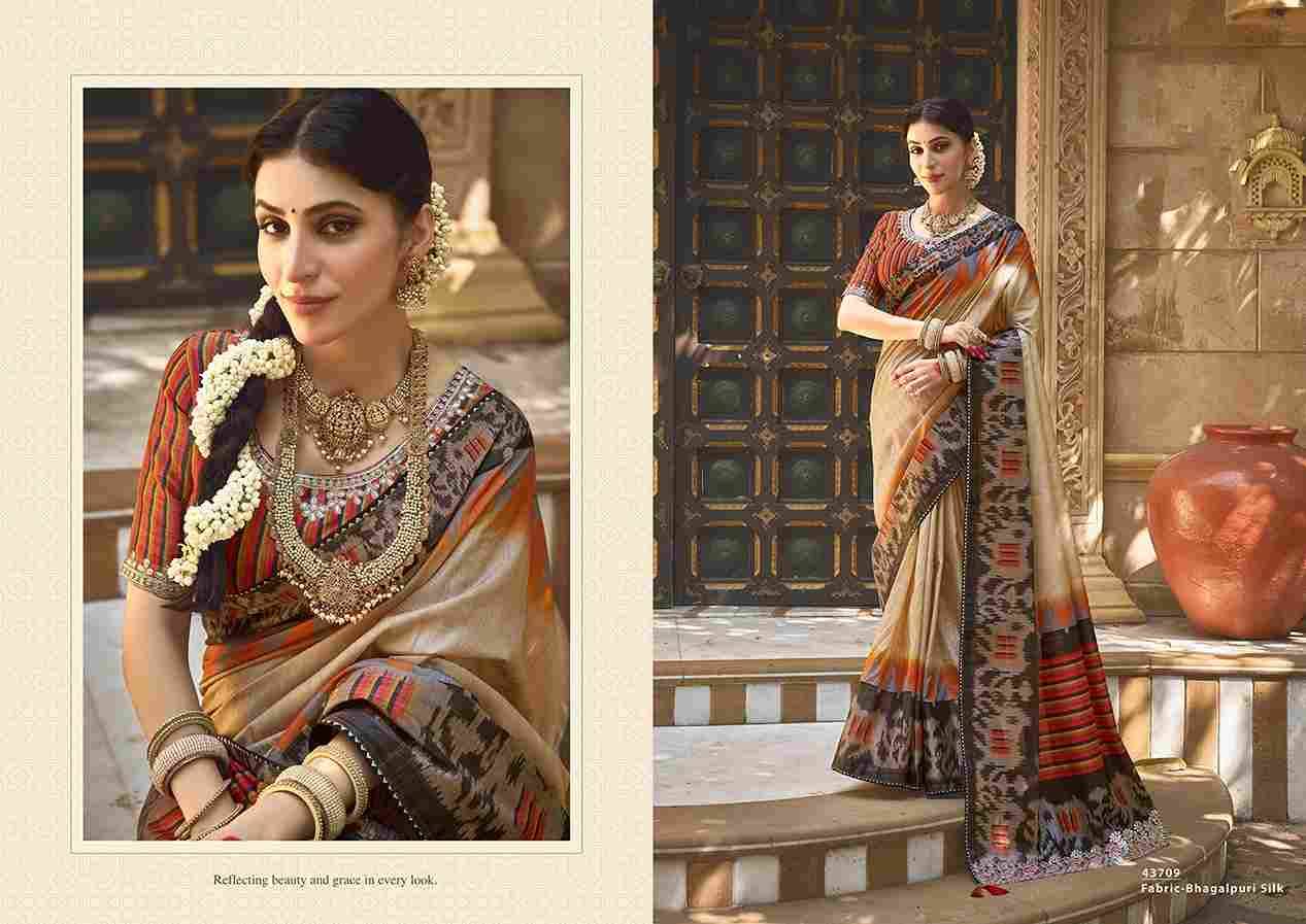 Gajari By Mahotsav Creation Indian Traditional Wear Collection Beautiful Stylish Fancy Colorful Party Wear & Occasional Wear Satin Silk Sarees At Wholesale Price