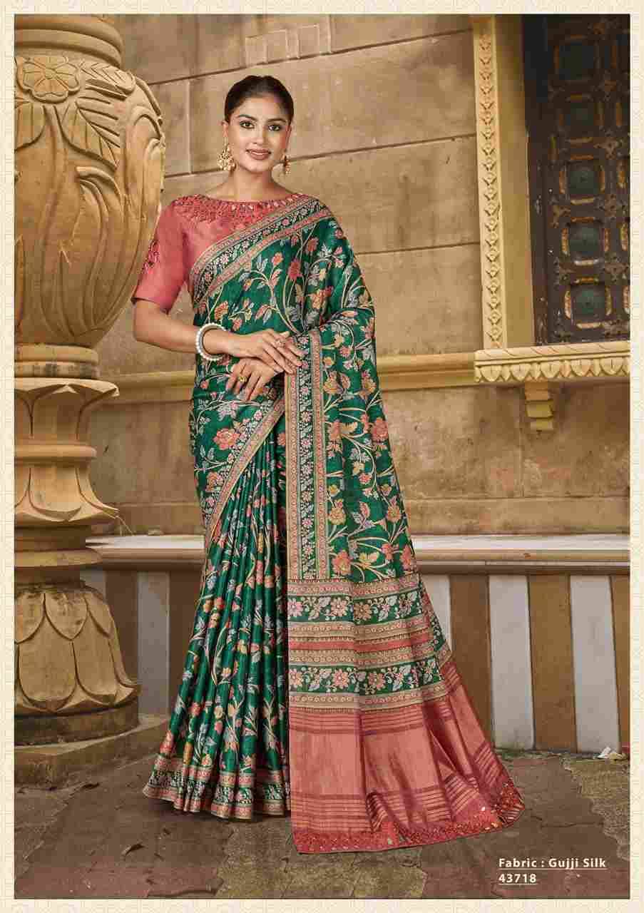 Gajari By Mahotsav Creation Indian Traditional Wear Collection Beautiful Stylish Fancy Colorful Party Wear & Occasional Wear Satin Silk Sarees At Wholesale Price