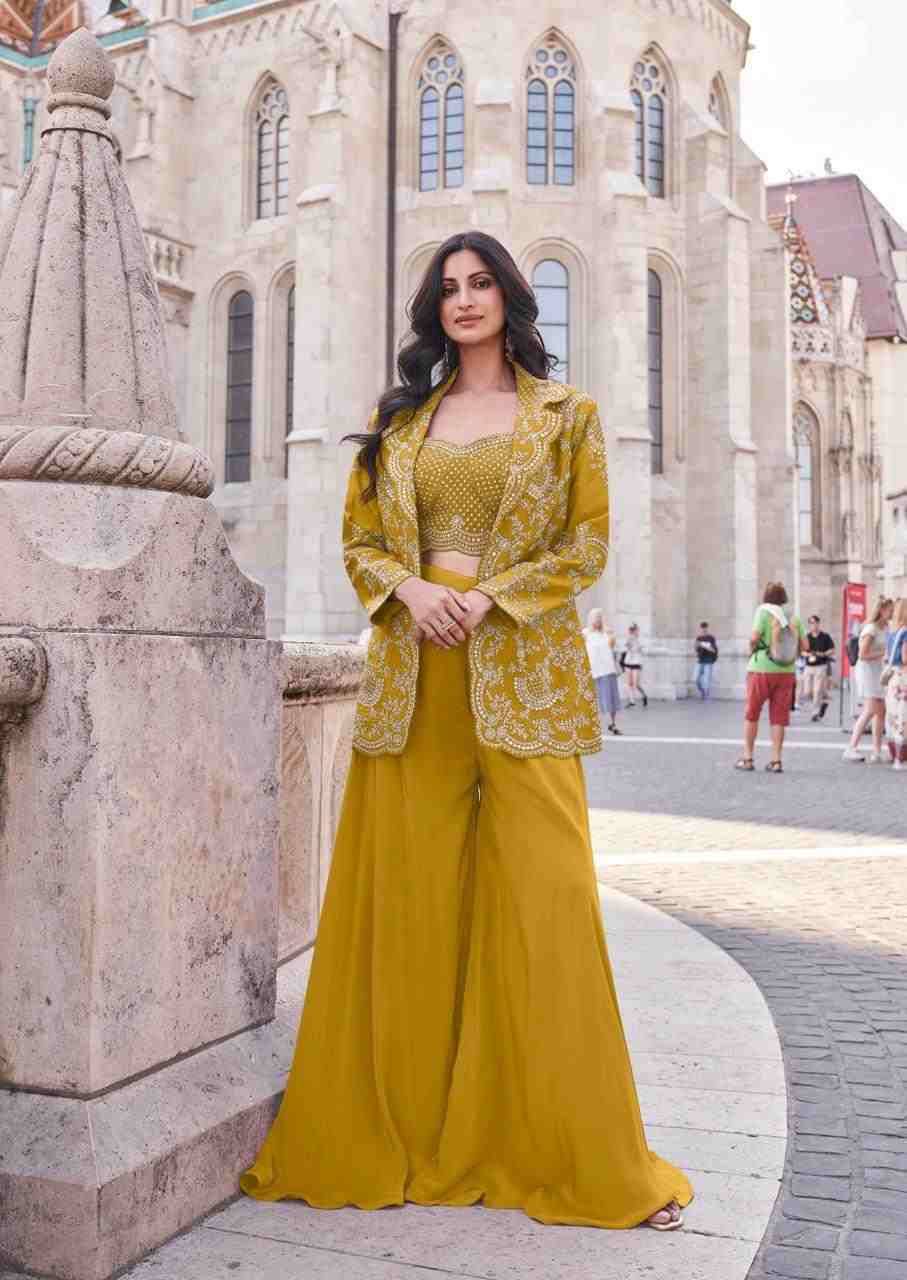 Jannat Gold By Sayuri 5575-A To 5575-D Series Designer Stylish Fancy Colorful Beautiful Party Wear & Ethnic Wear Collection Premium Silk Tops With Bottom At Wholesale Price