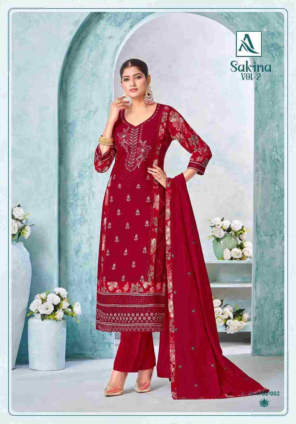 Sakina Vol-2 By Alok Suit 1762-001 To 1762-004 Series Beautiful Festive Suits Stylish Fancy Colorful Casual Wear & Ethnic Wear Pure Viscose Rayon Print Dresses At Wholesale Price